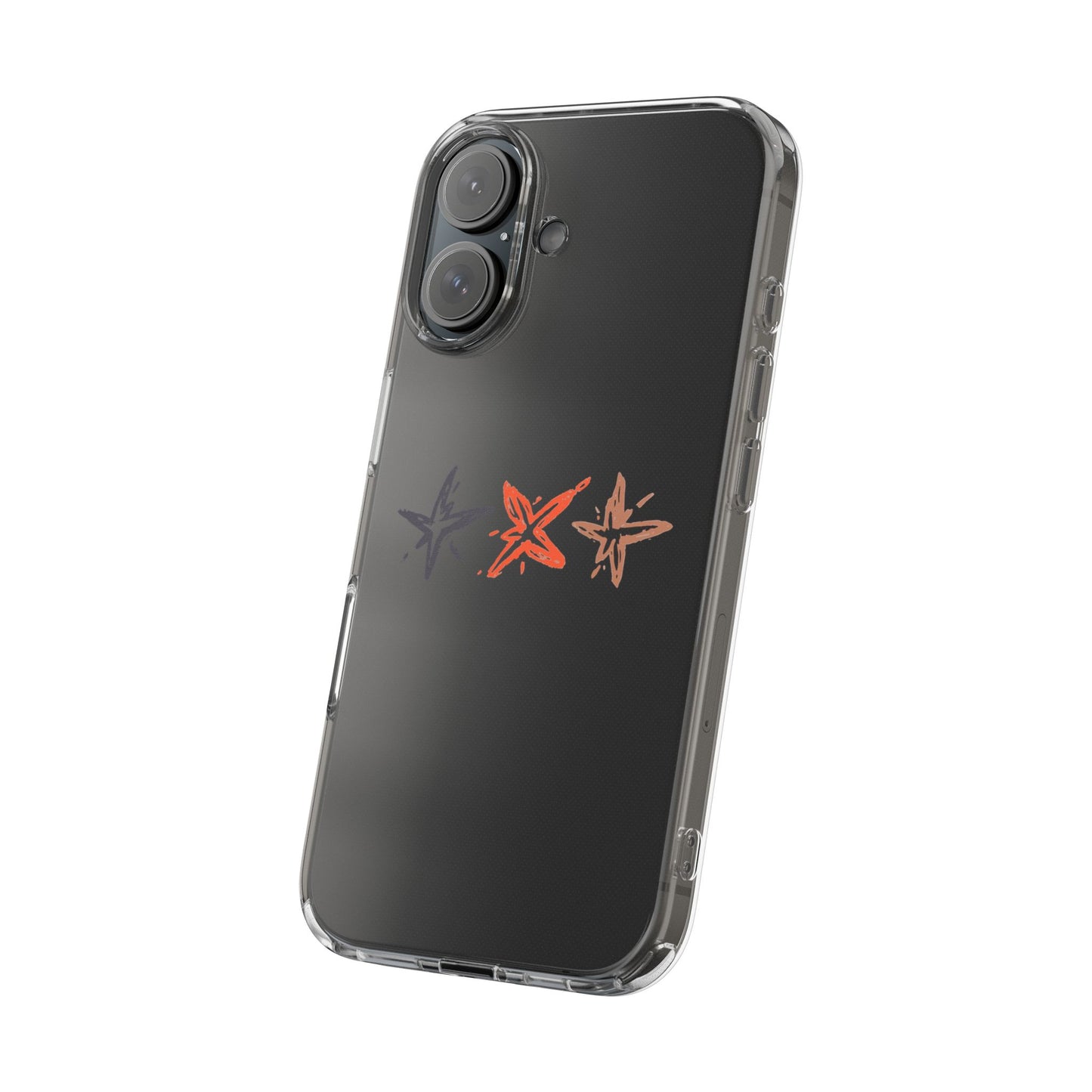Starlit Threads Clear Cases