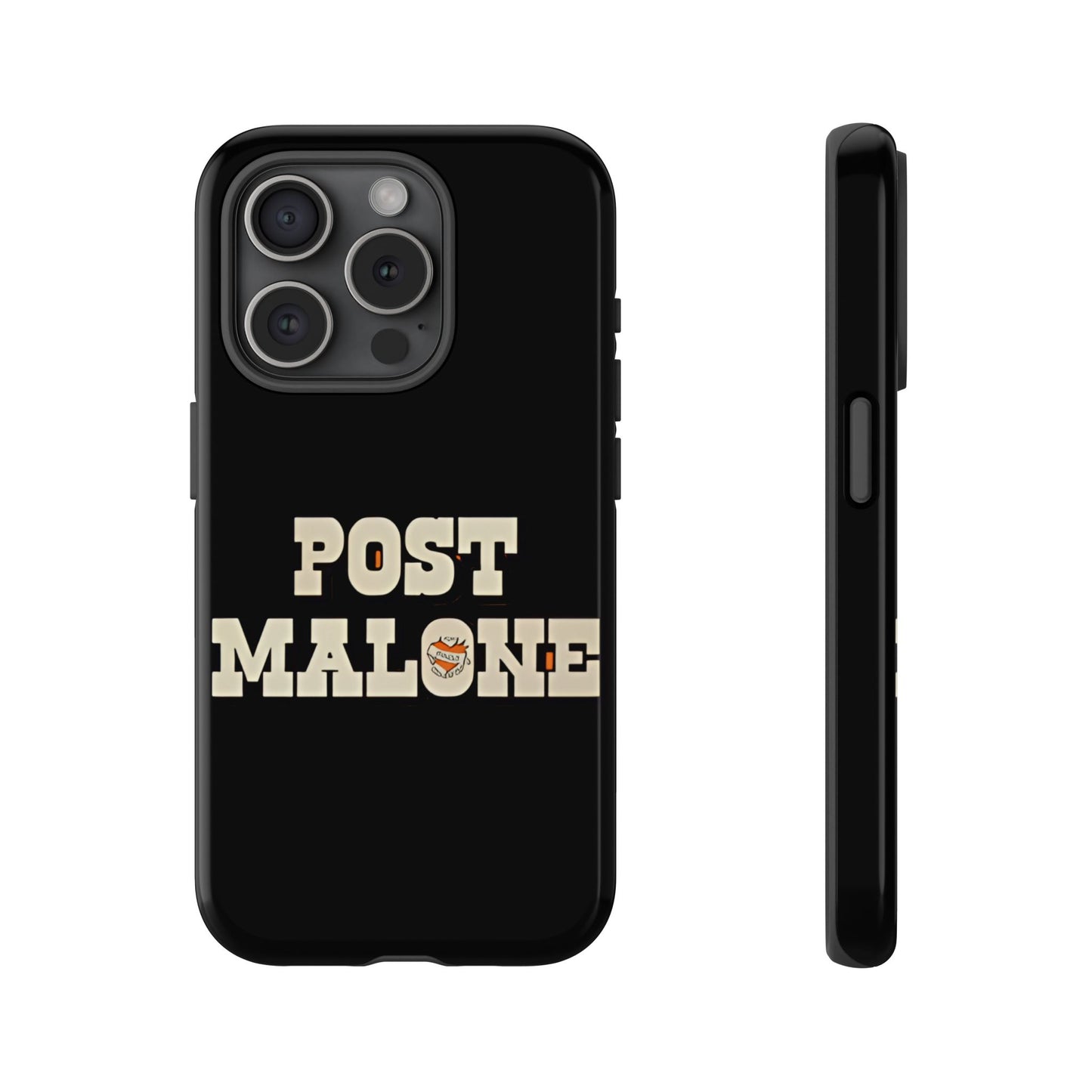 Tough iPhone Case (12–16 Pro Max) – Post Malone Bold Design