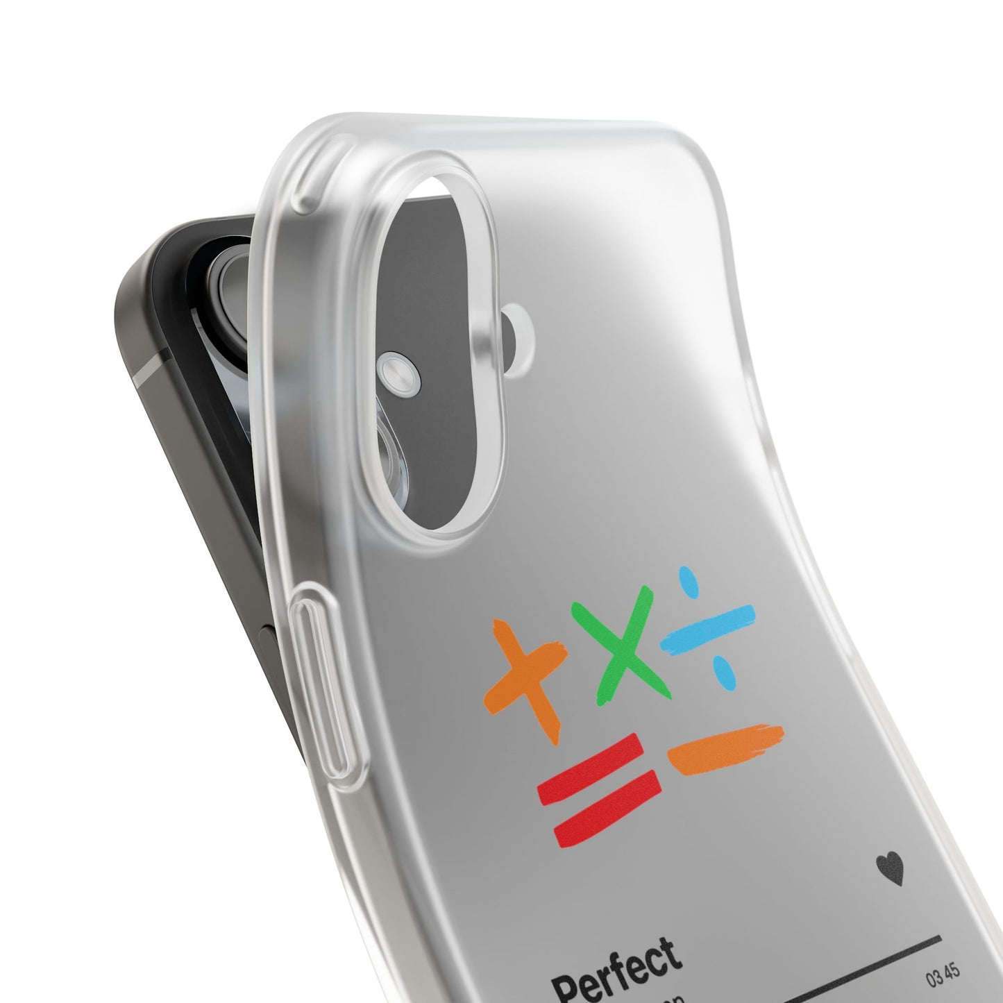 Flexi Case – Ed Sheeran Music Design (iPhone X–16 Pro Max)