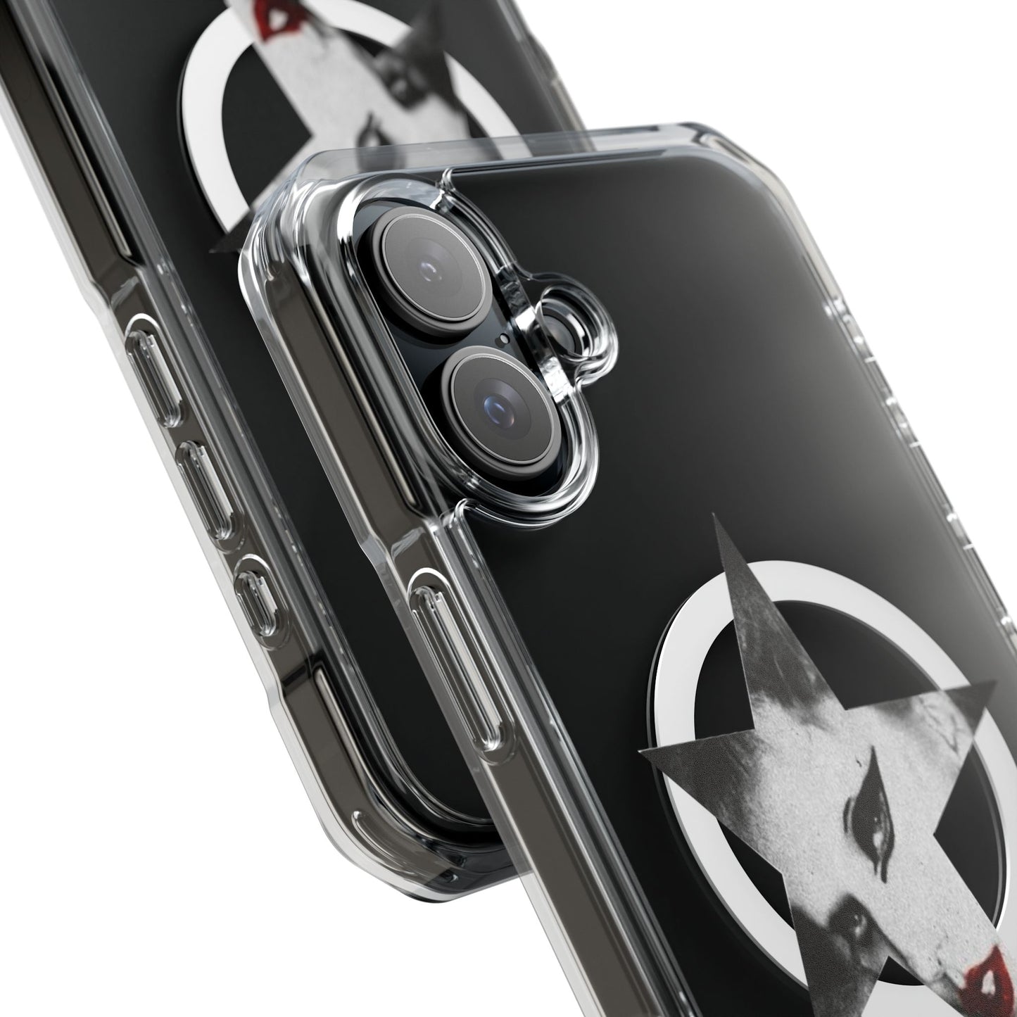 Born This Way Star Face Magnetic clear case
