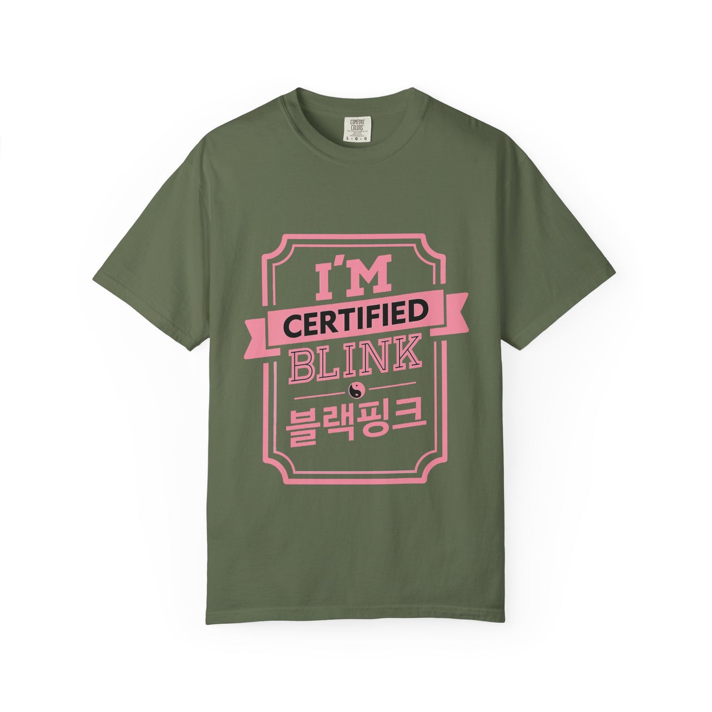 Certified BLINK Badge – Dyed T-shirt
