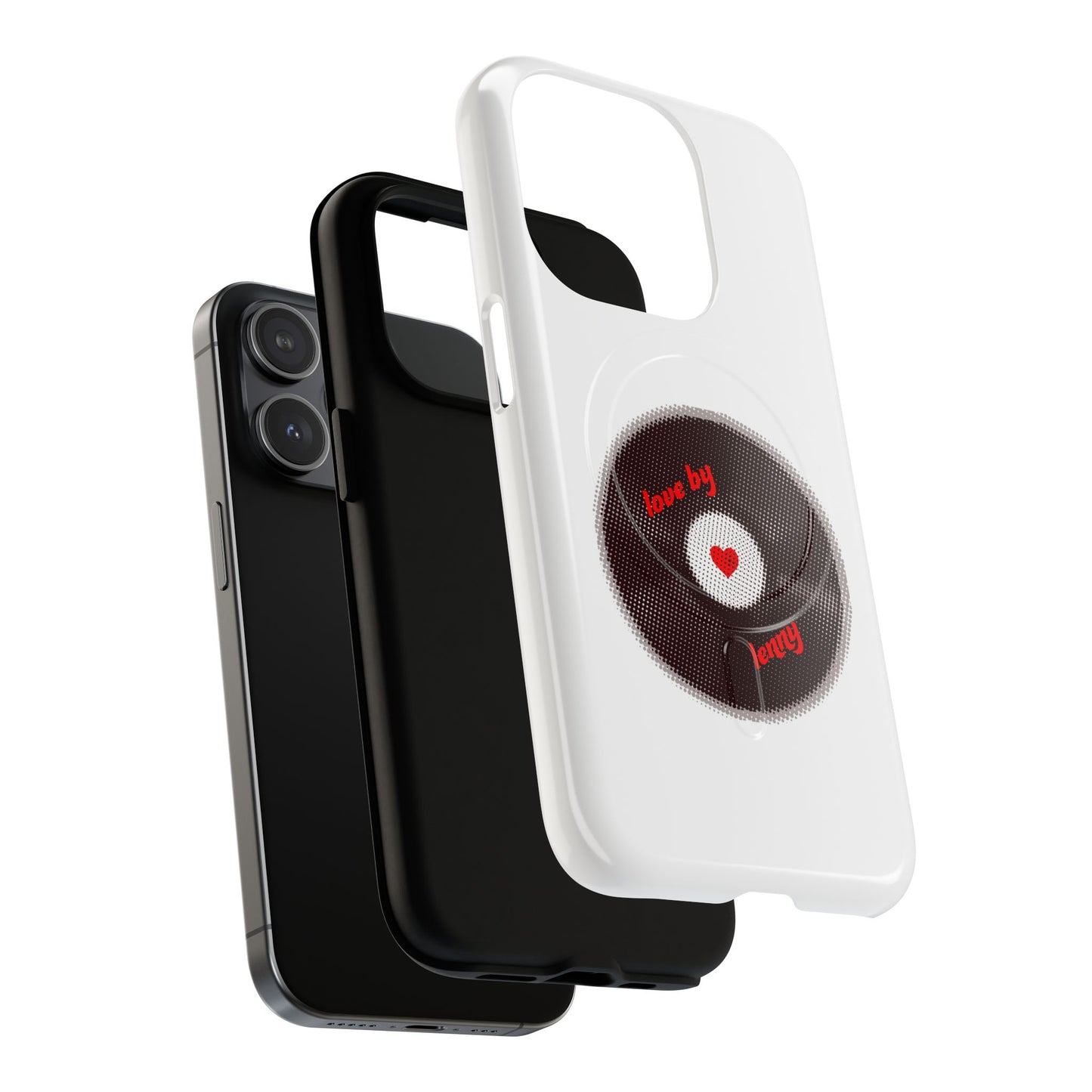 Vinyl Love Spin Tough Magnetic case