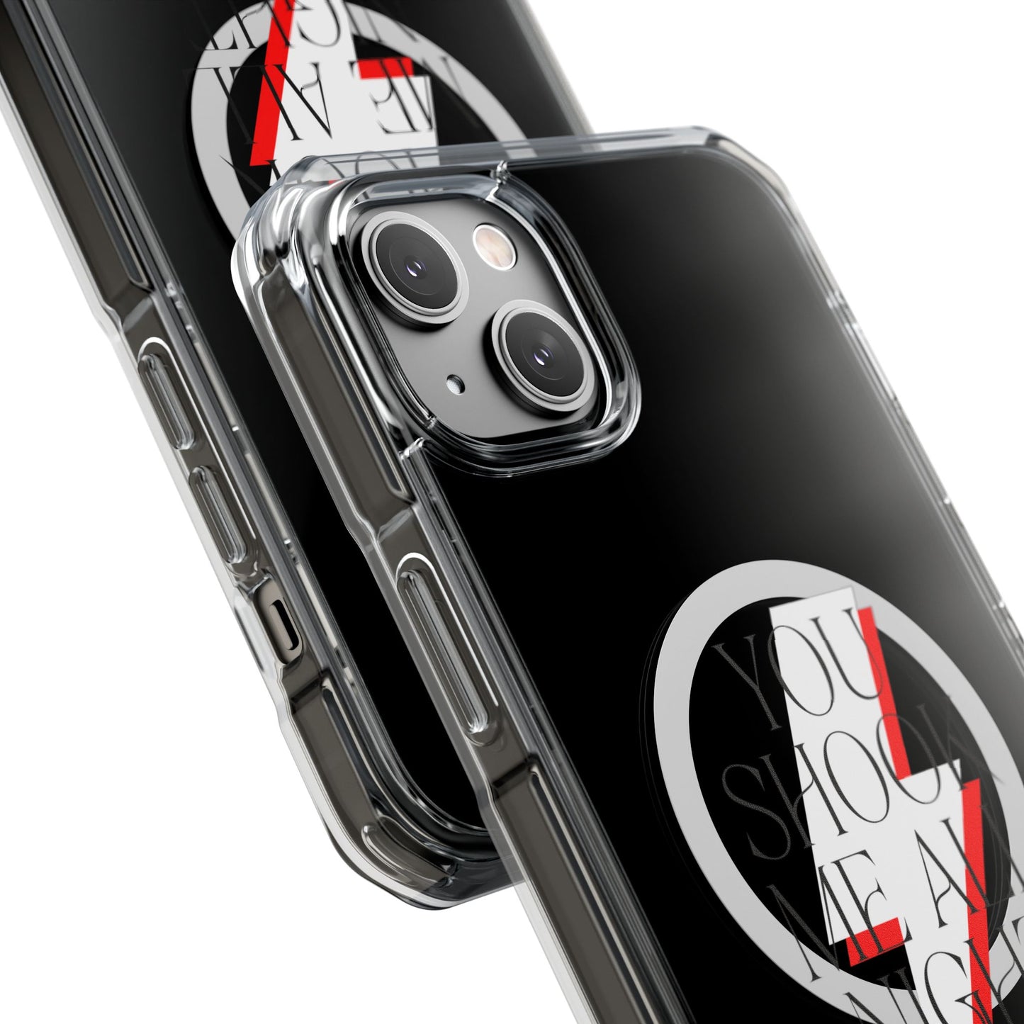 Rock Evolution Graphic Magnetic Clear Impact case