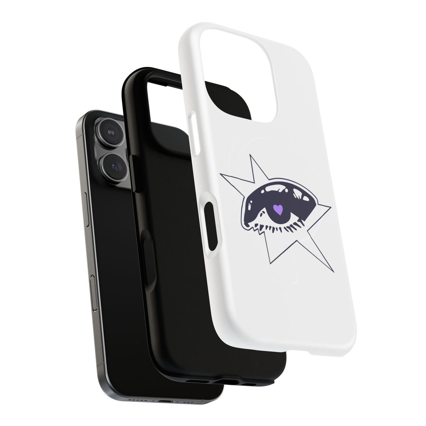 Purple Starry Eye Tough Magnetic phone case