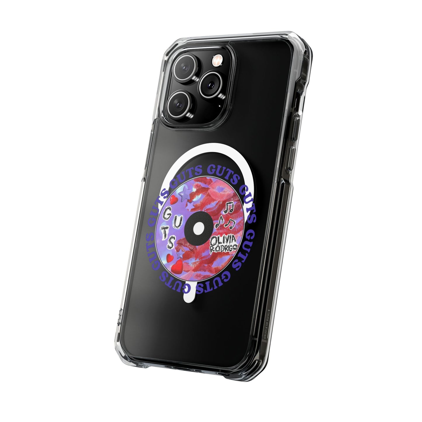 Guts Album Art CD Magnetic Clear Impact Case