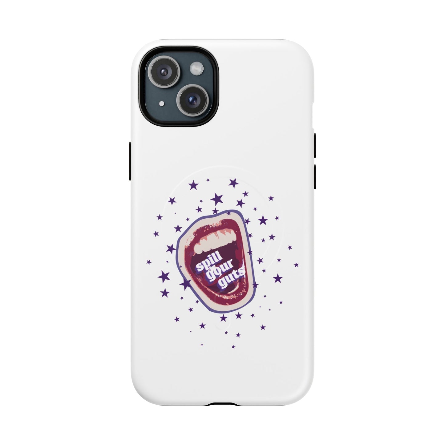 Spill Your Guts Scream Tough Magnetic phone case