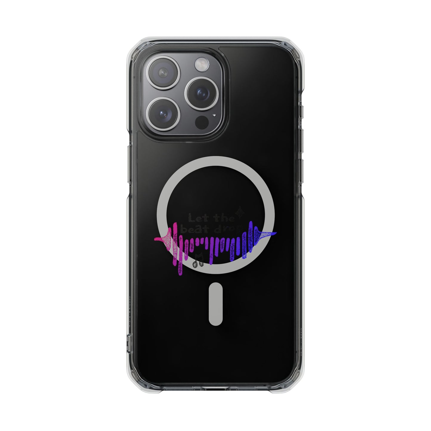 Bold Beats Visualizer Magnetic clear Impact Case