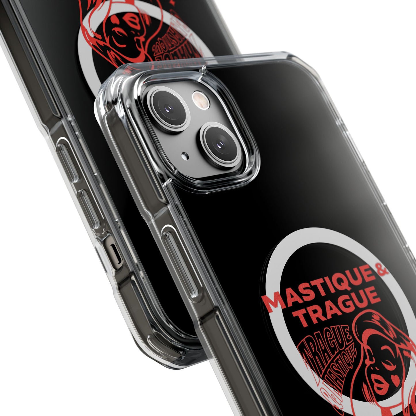 Fierce Femme in Red Clear Impact case