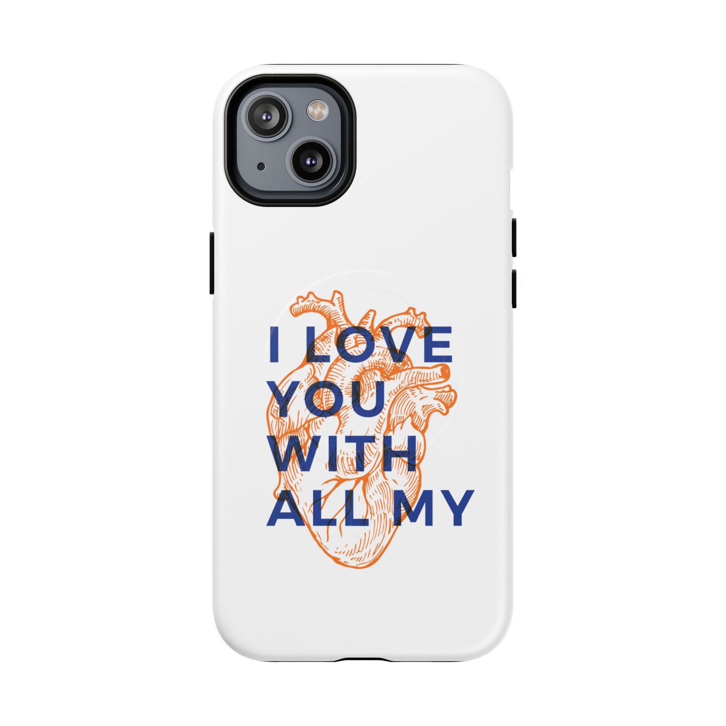 All My Heart Anatomical Art Tough Magnetic Case