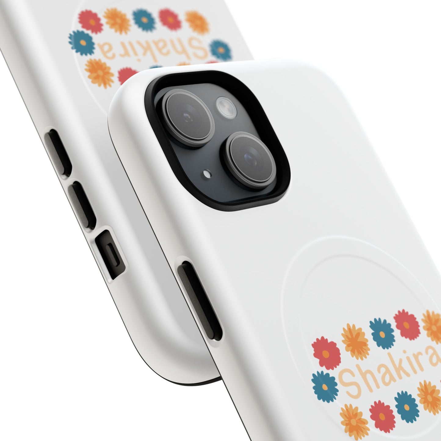 Retro Floral Groove Tough Magnetic case