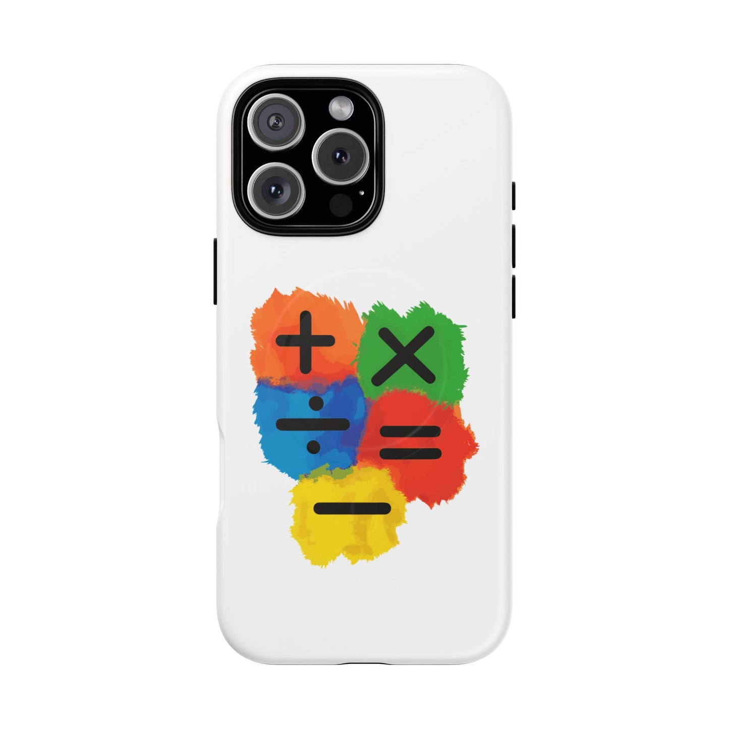 Orange Equals Symbol Tough Magnetic case
