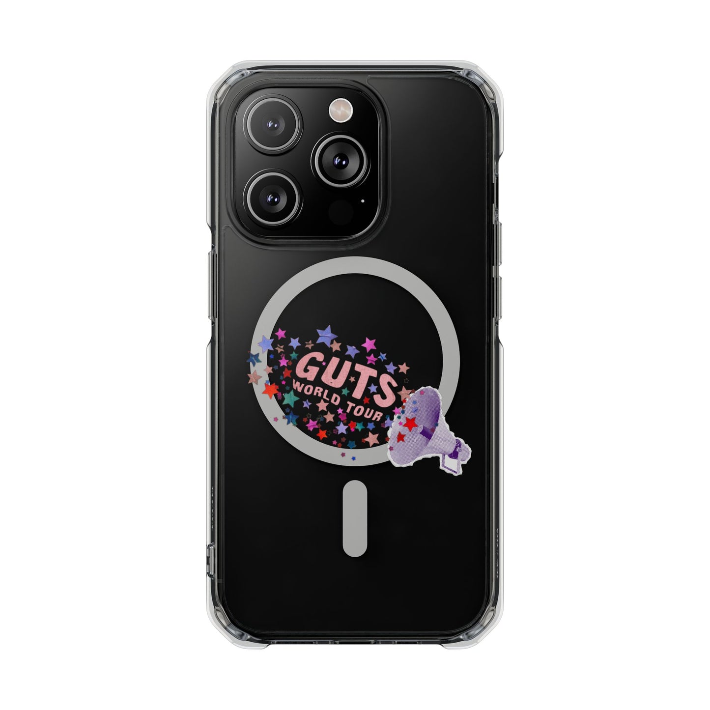 Guts World Tour Megaphone Magnetic Clear Impact Case