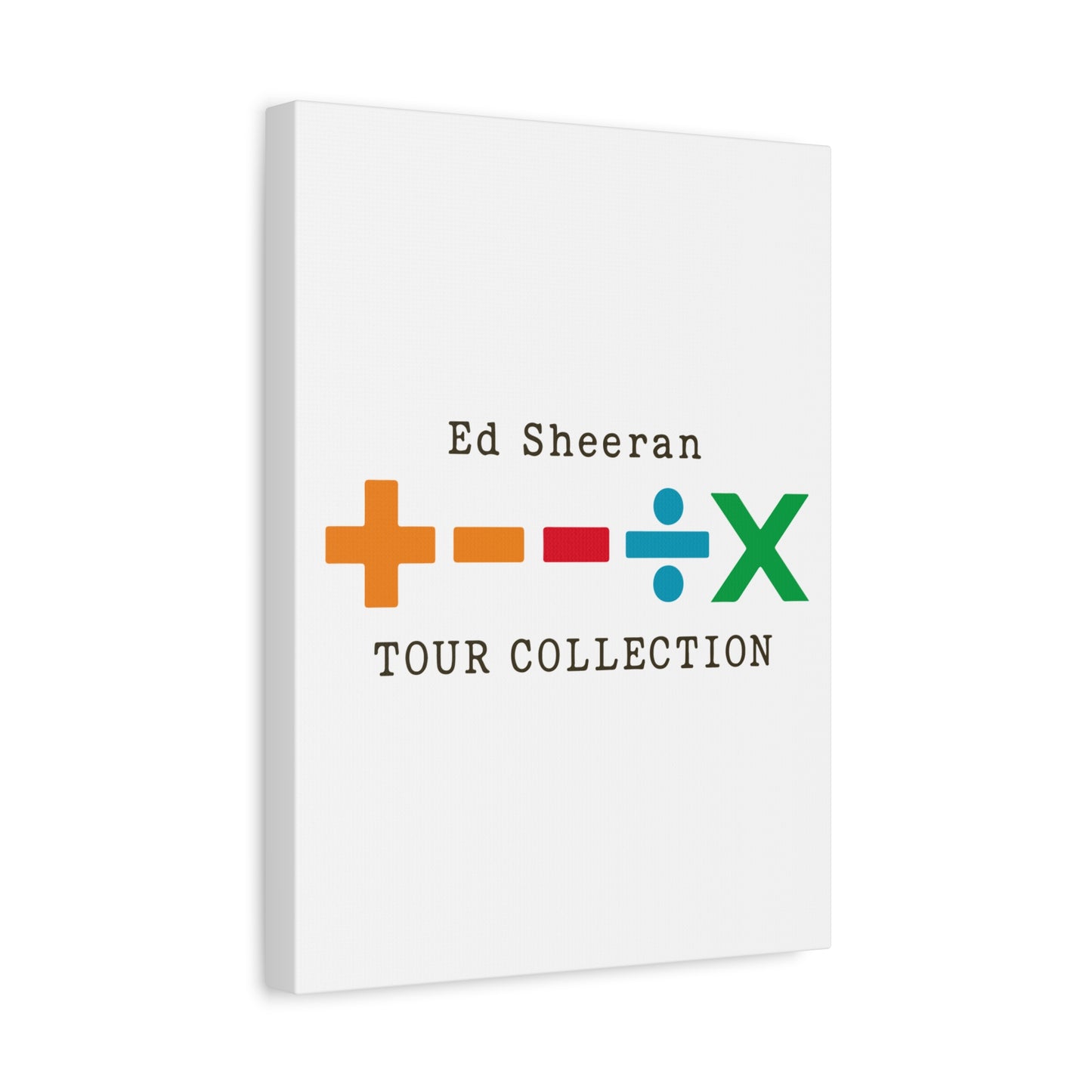 Matte Stretched Canvas, 1.25" Depth – Ed Sheeran Edition