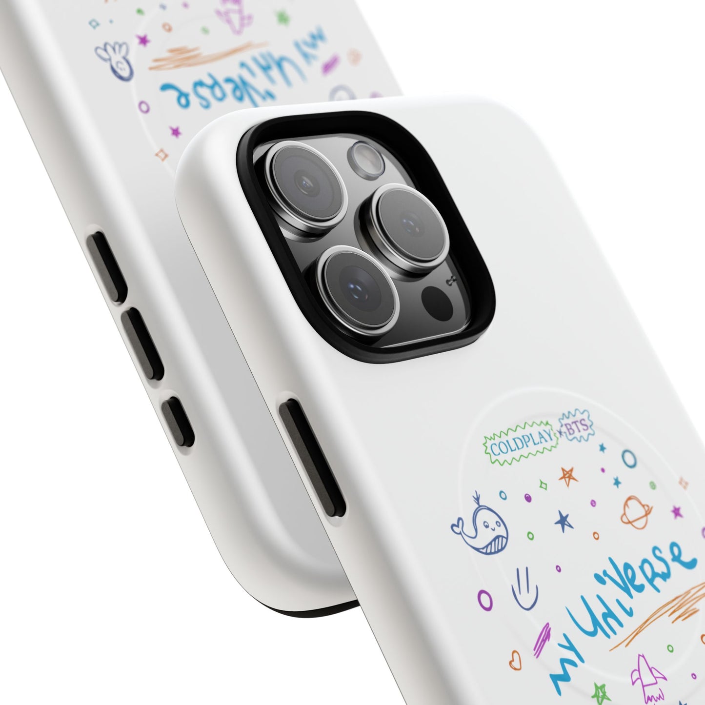 Neon Space Doodles Tough Magnetic Case