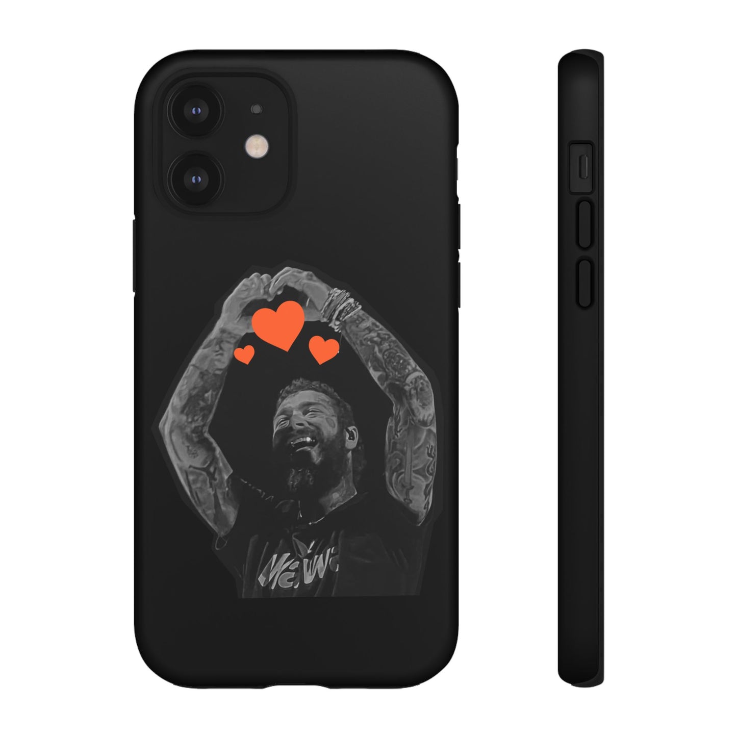 Tough iPhone Case (12–16 Pro Max) – Post Malone Heartfelt Wishes