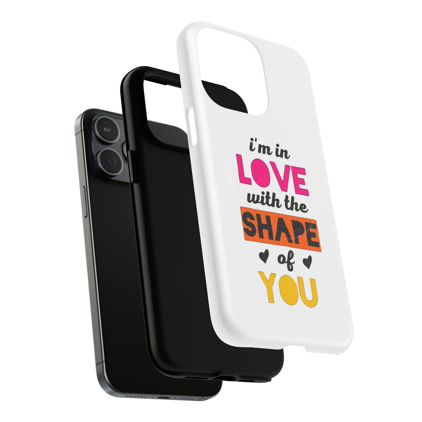 Orange Divide Symbol Tough Magnetic case