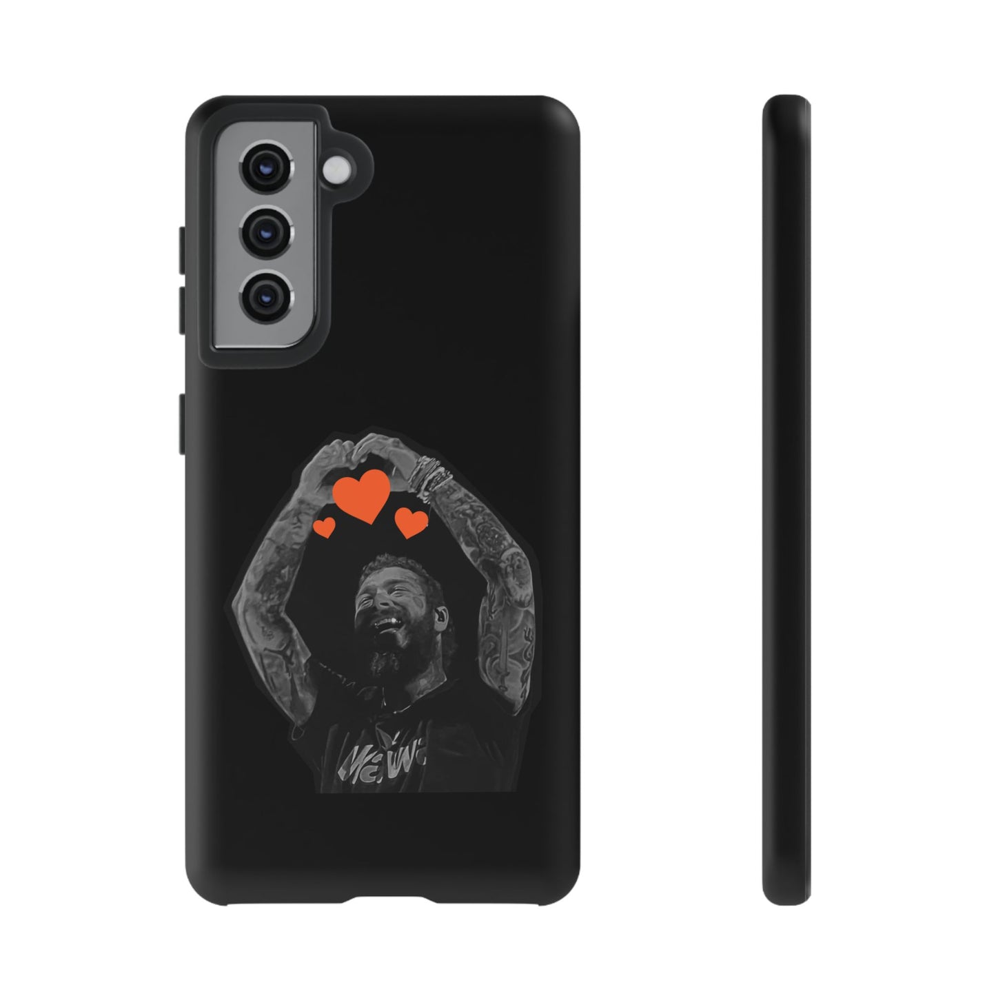 Tough Samsung Case (S20–S25) – Post Malone Heartfelt Wishes