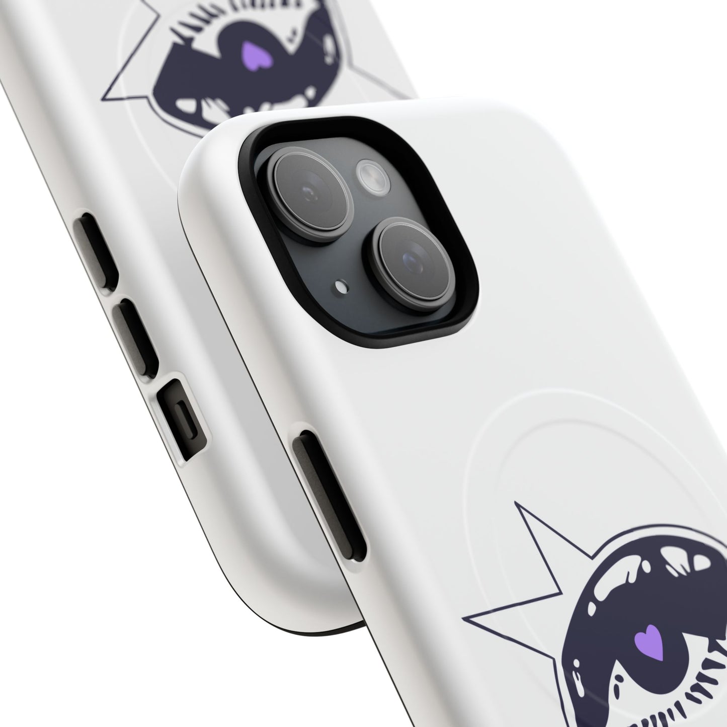 Purple Starry Eye Tough Magnetic phone case
