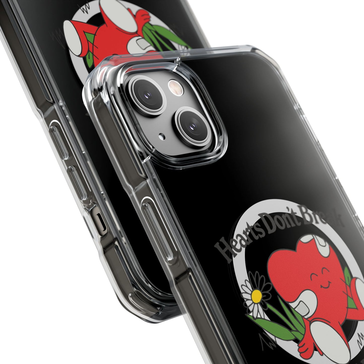 Abstract Guitar Sketch Magnetic Clear Impact Case