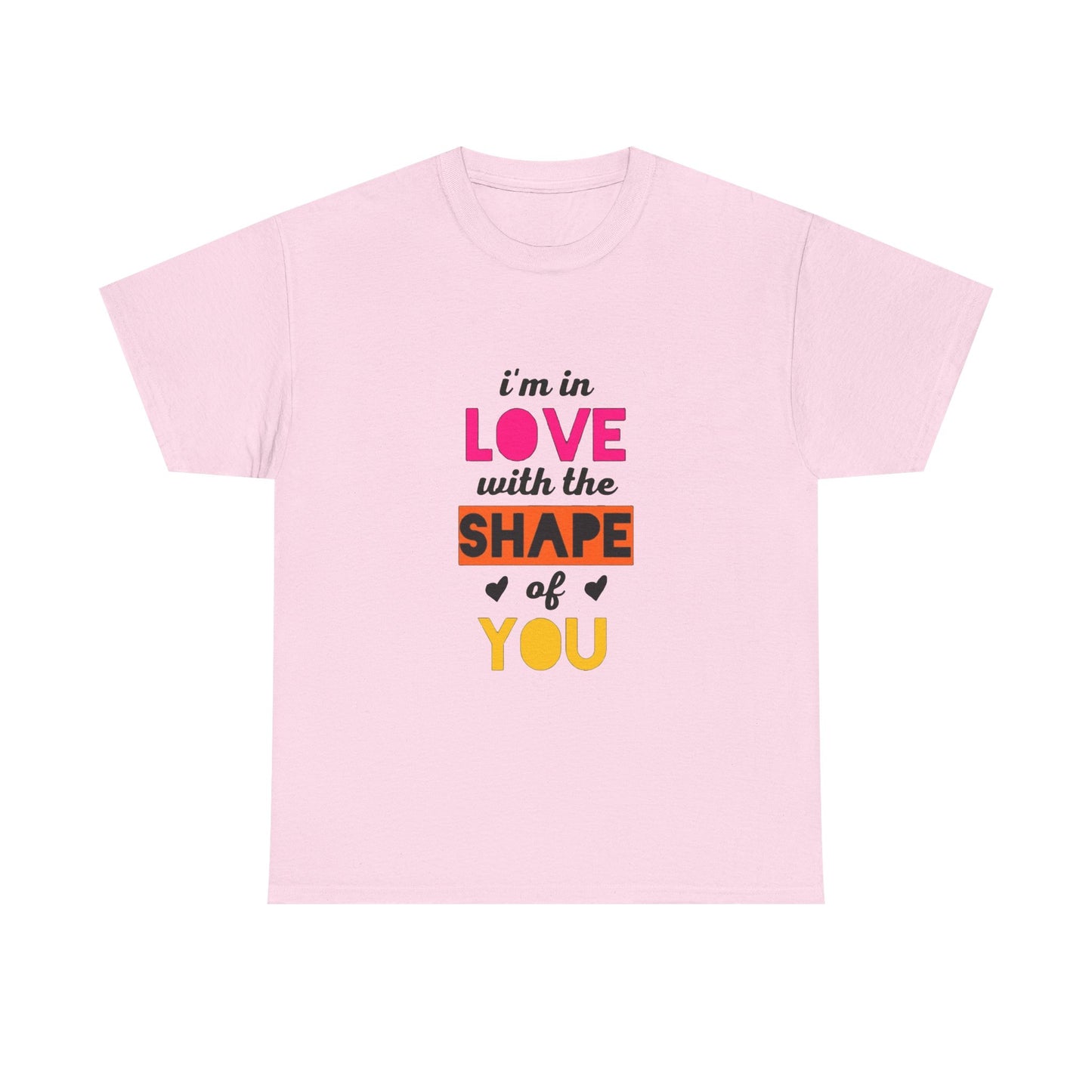 Orange Divide Symbol Unisex Heavy Cotton Tee