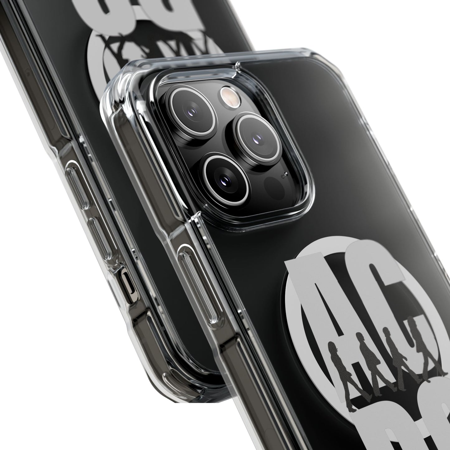 Retro Walk Rock Magnetic Clear Impact case