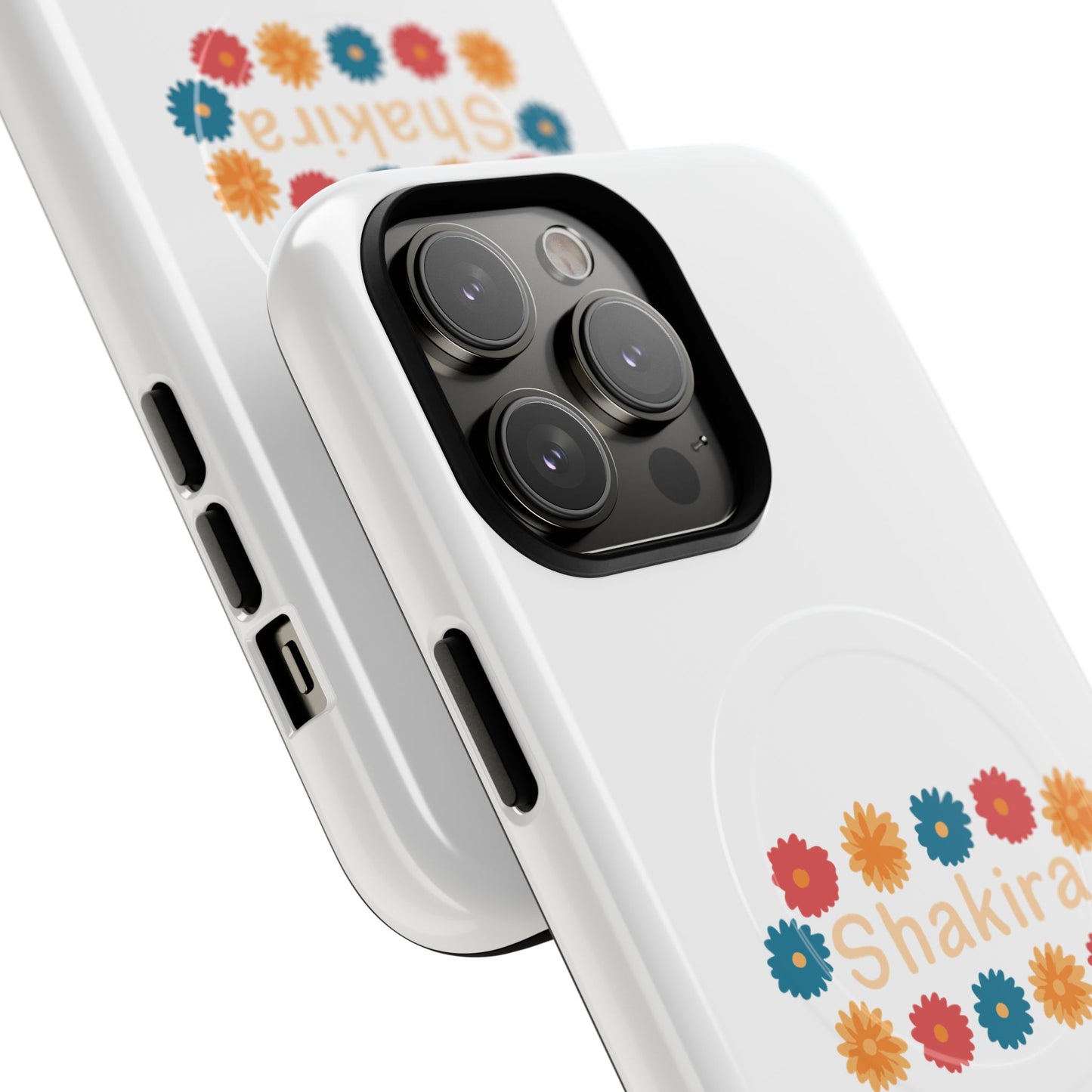 Retro Floral Groove Tough Magnetic case