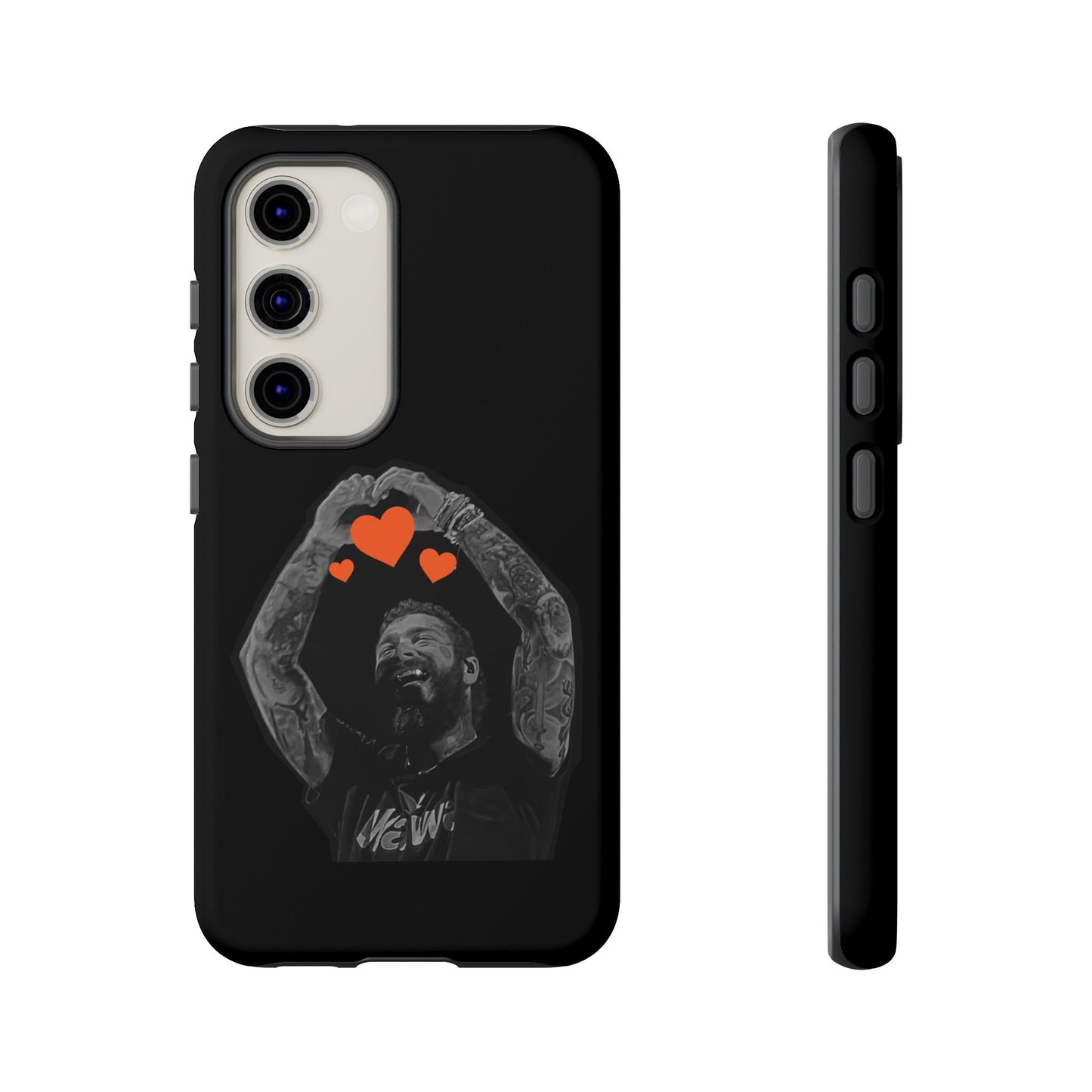Tough Samsung Case (S20–S25) – Post Malone Heartfelt Wishes