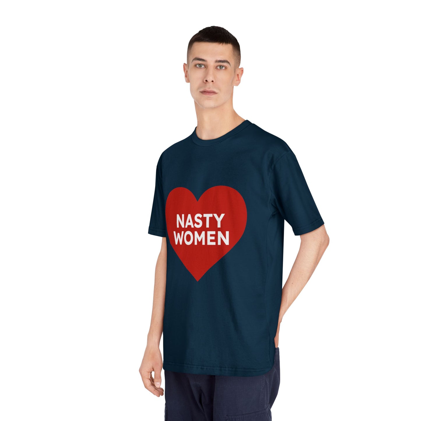 Nasty Women Heart - Unisex Classic Crewneck T-shirt