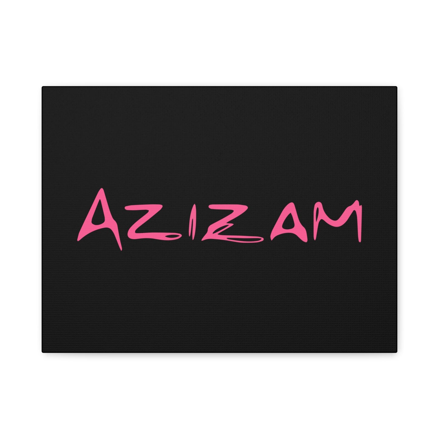 Handwritten Heart Doodle Matte Canvas