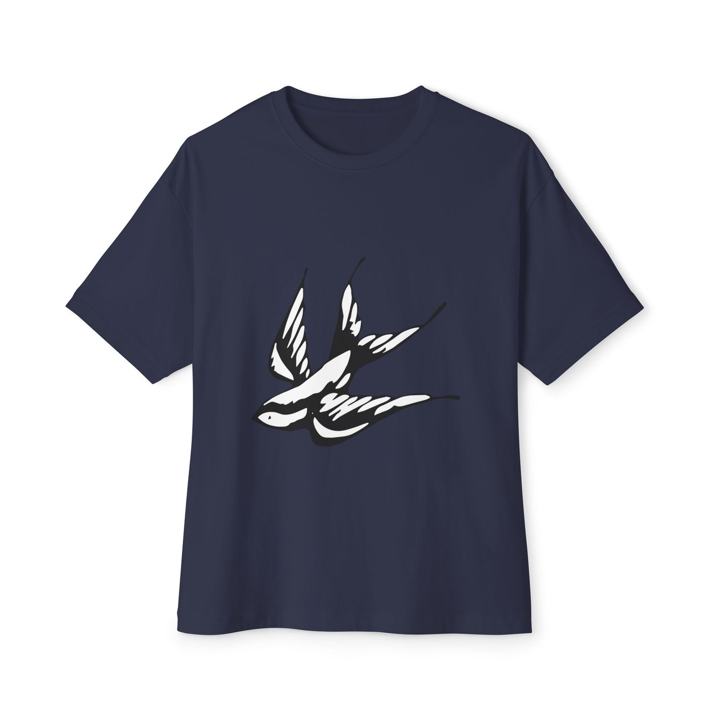 Flight Marked Unisex Oversized Boxy Tee