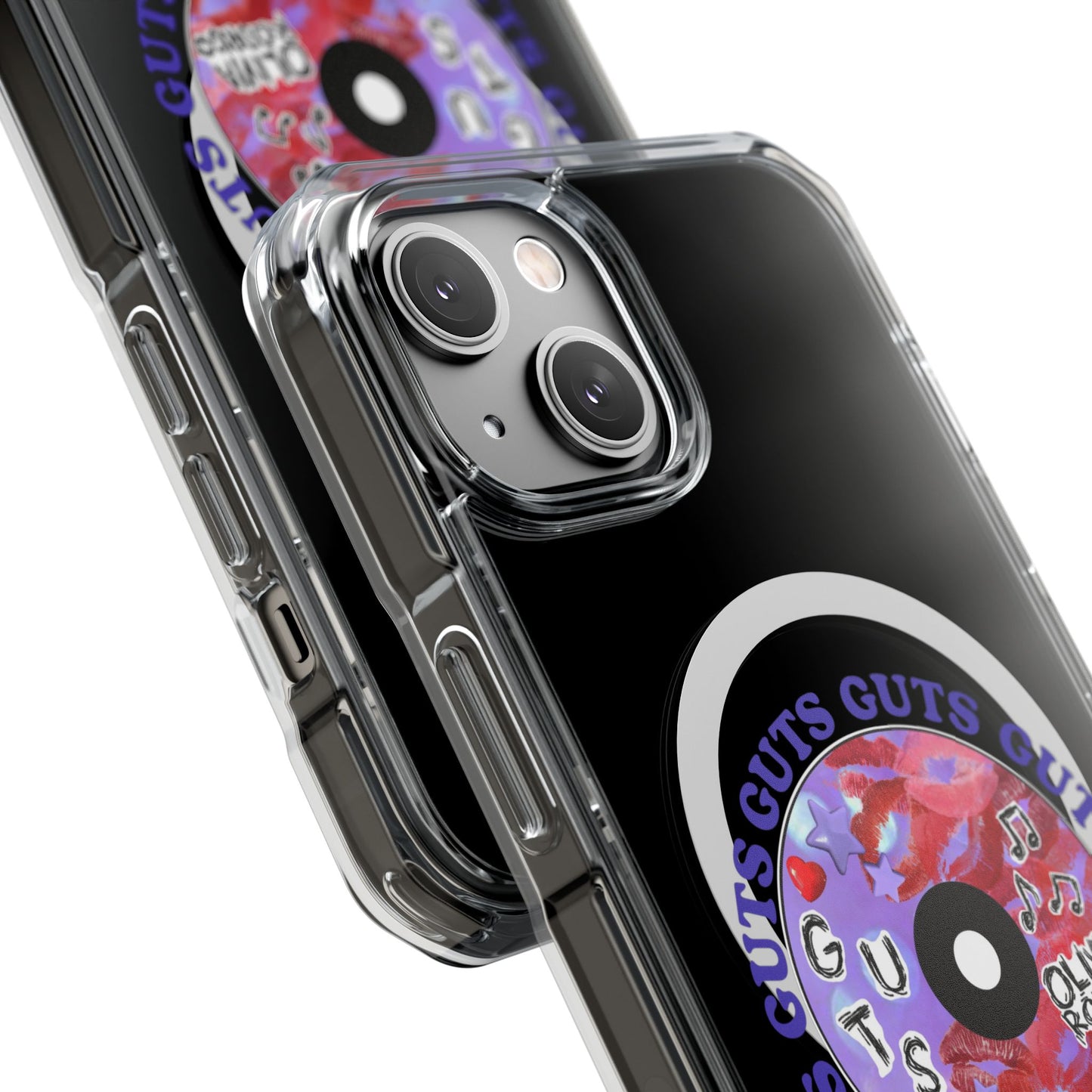 Guts Album Art CD Magnetic Clear Impact Case