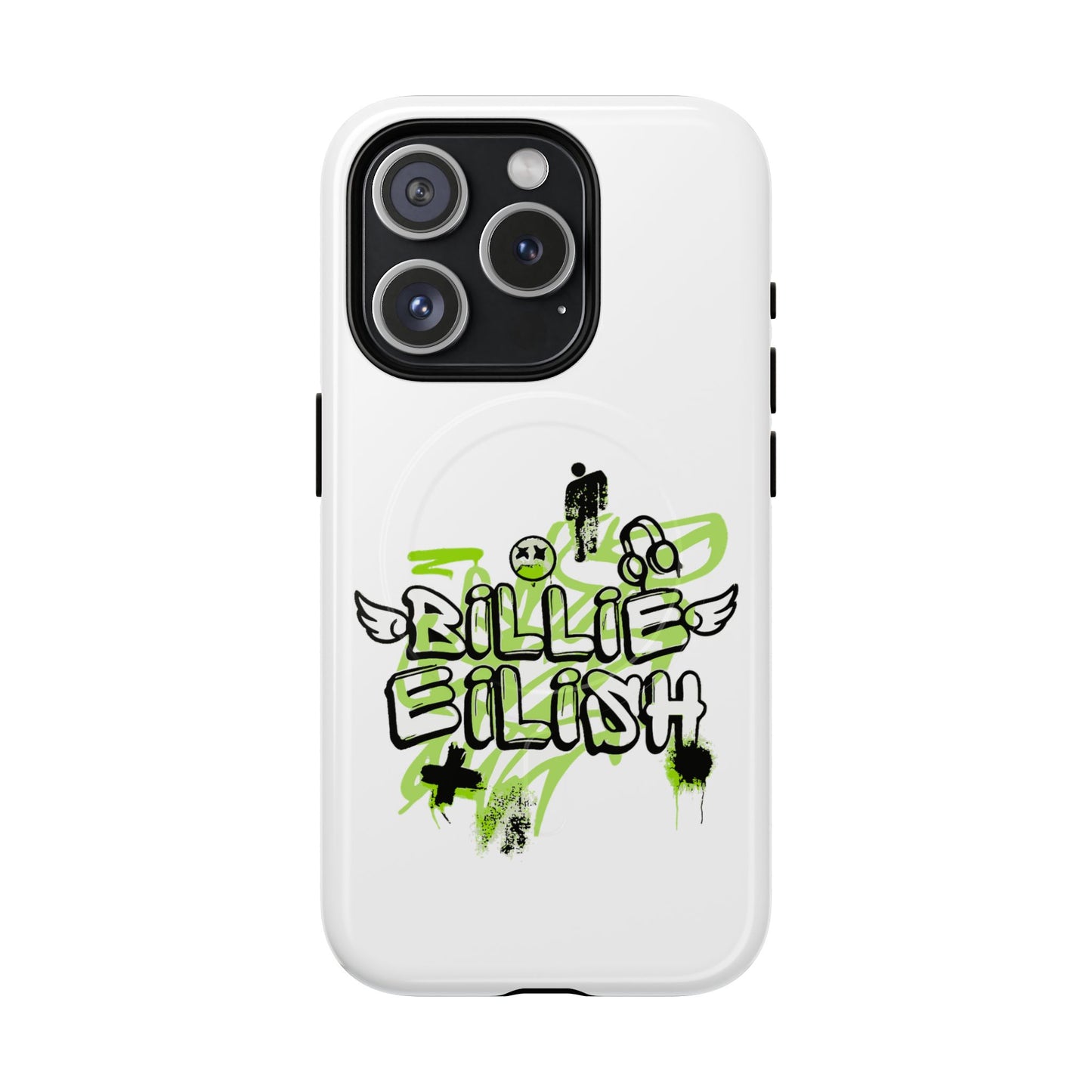 Grunge Angel Graffiti Tough Magnetic Case