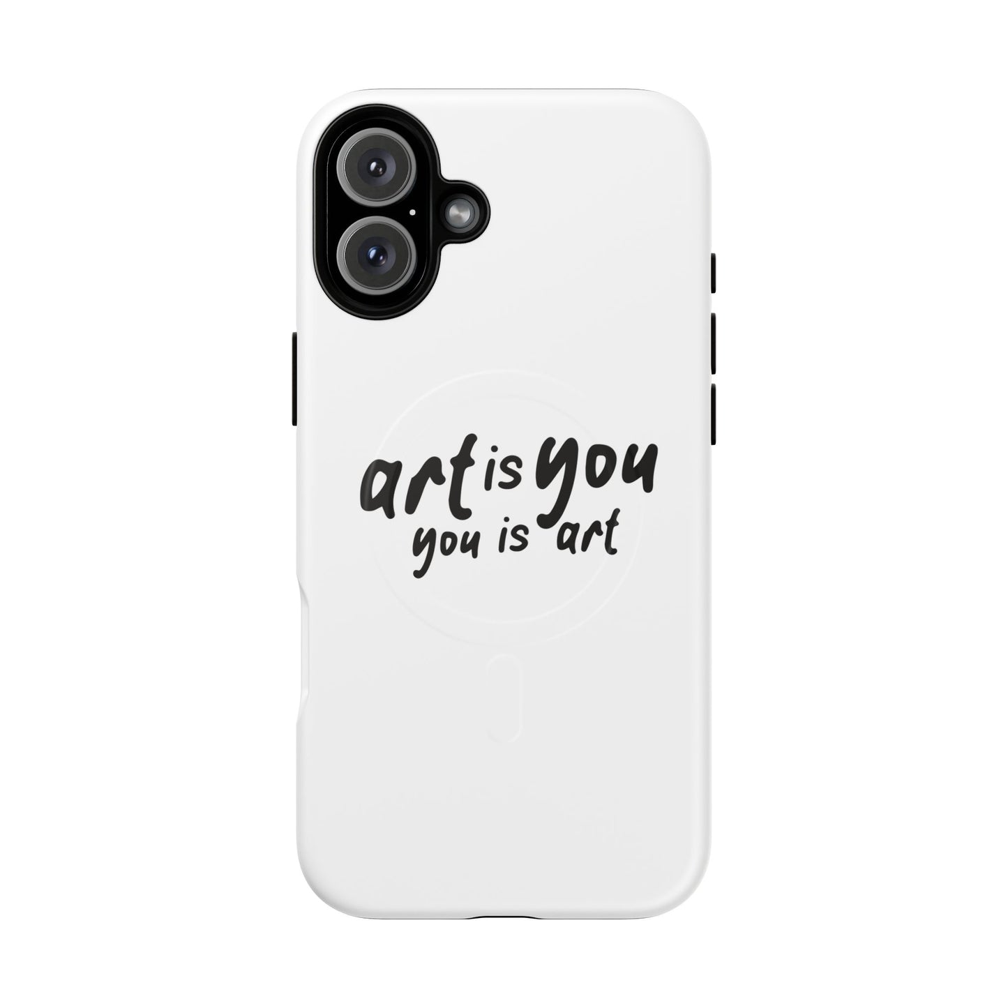 Red Scribble Heart Tough Magnetic Case