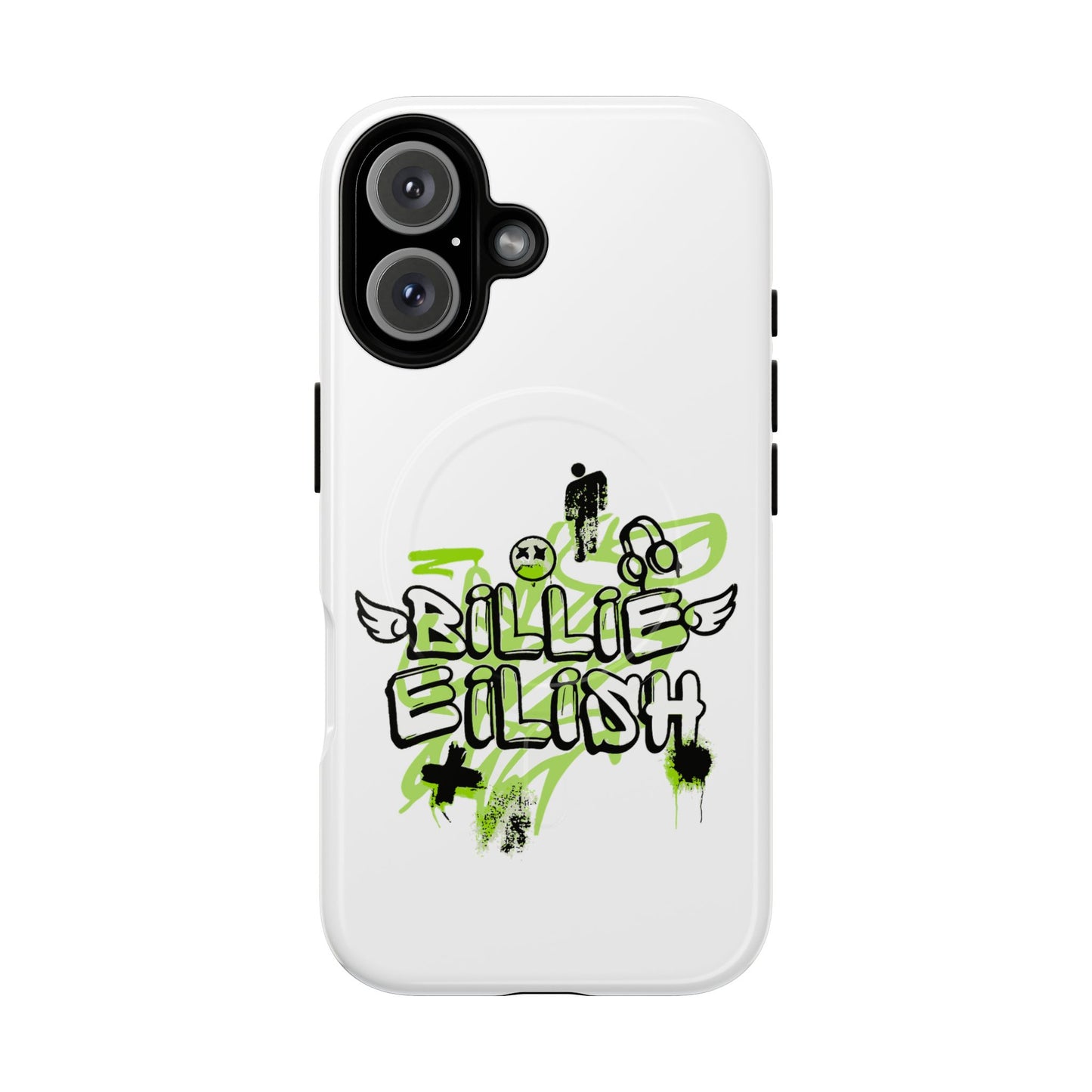 Grunge Angel Graffiti Tough Magnetic Case