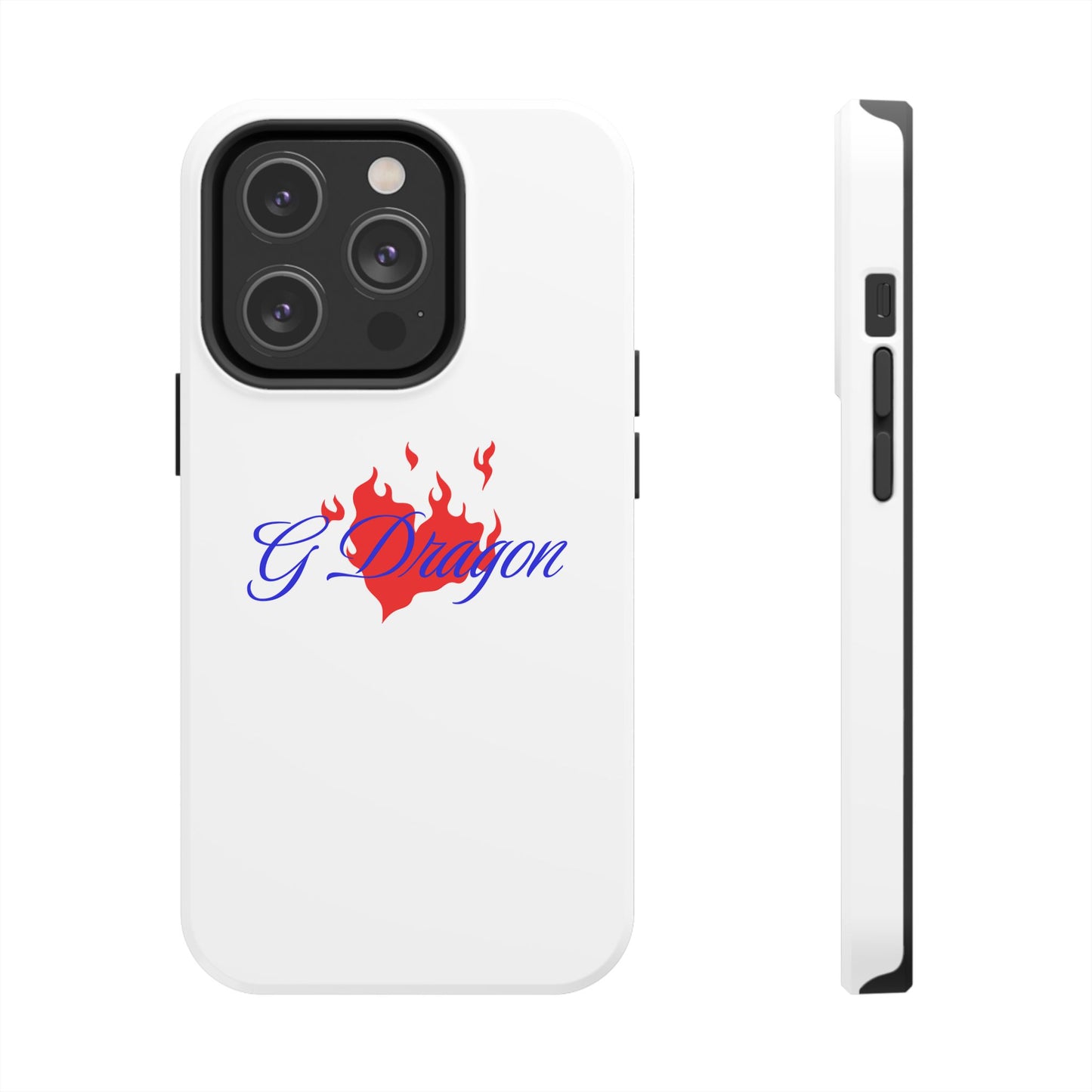 Heart on Fire Bold Script Tough Magnetic Case