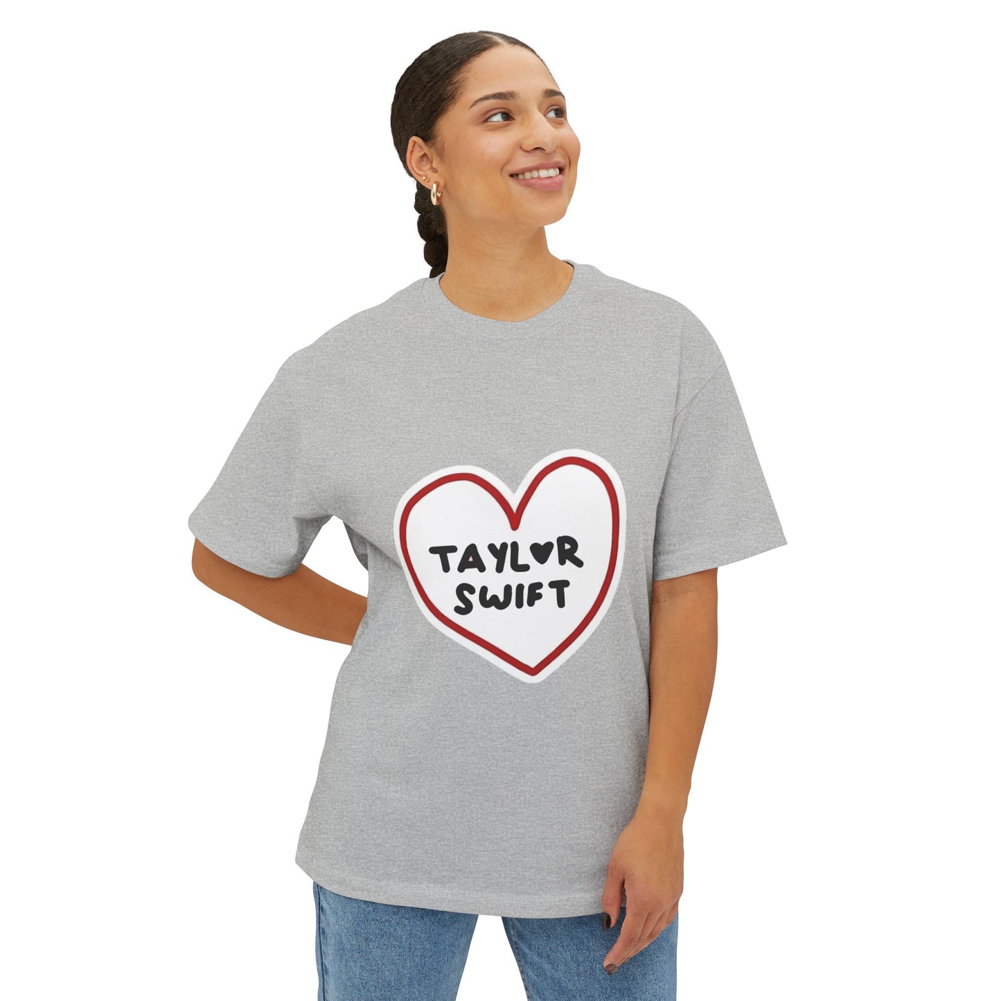 Heartbeats & Midnights Unisex Oversized Boxy Tee
