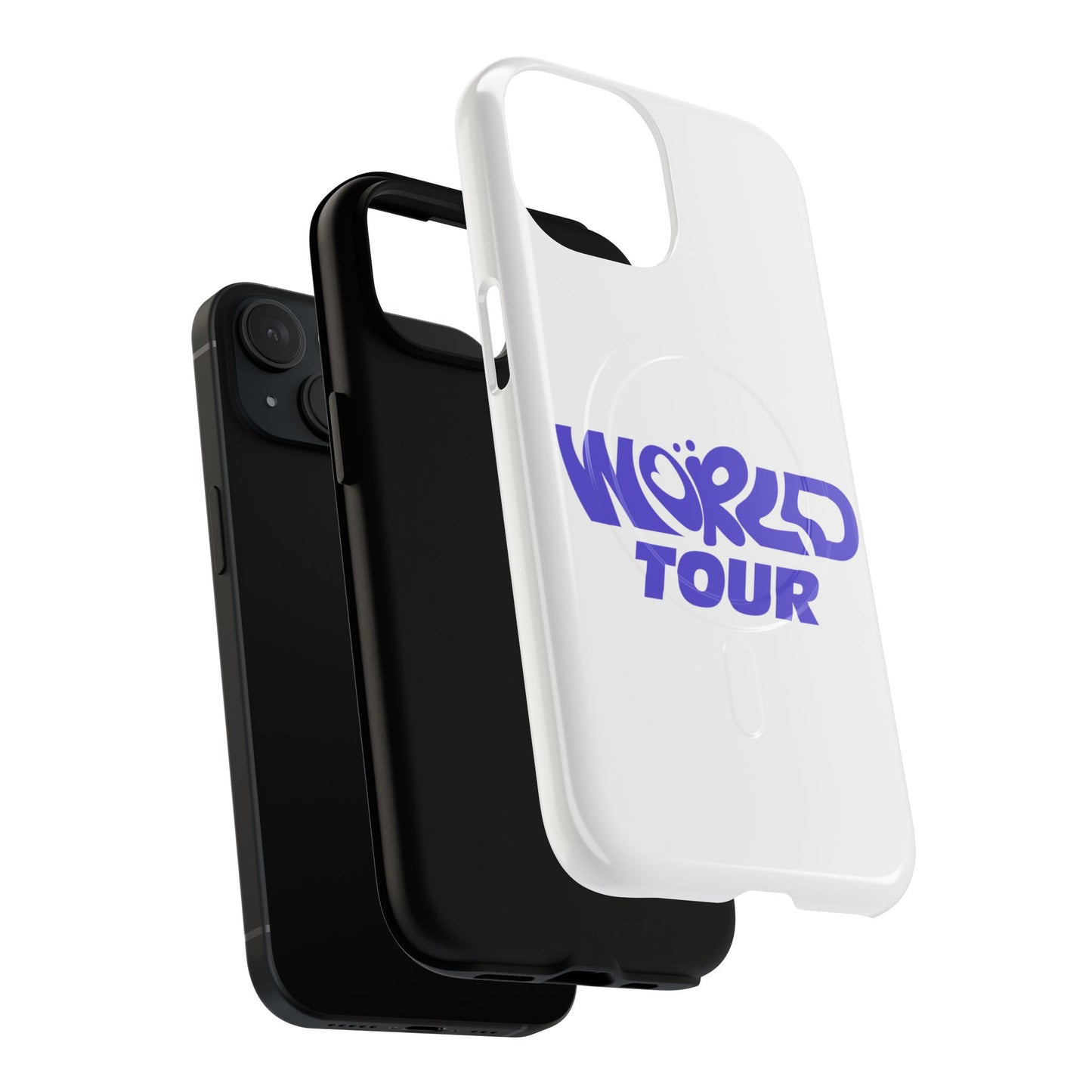 World Tour Bubble Letter Tough Magnetic phone case
