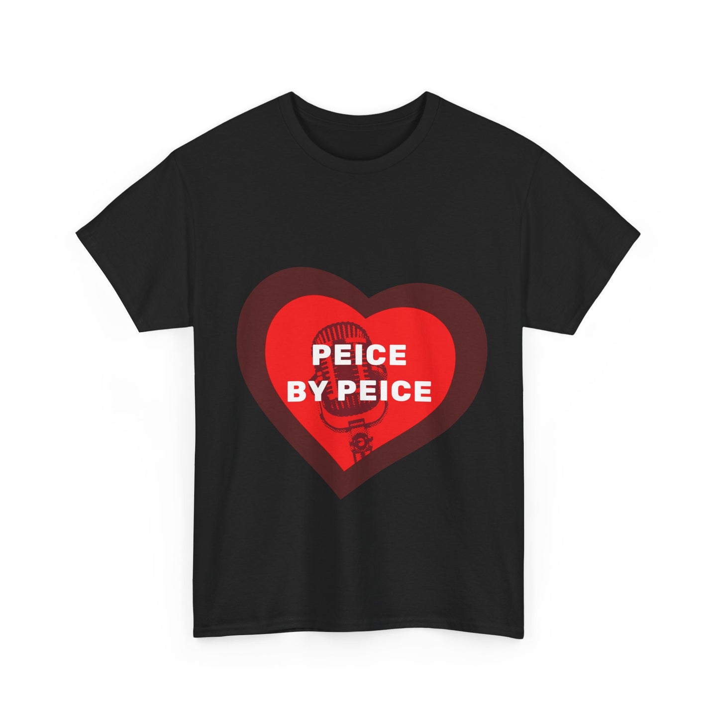 Piece by Piece Mic Drop Unisex Heavy cotton tee