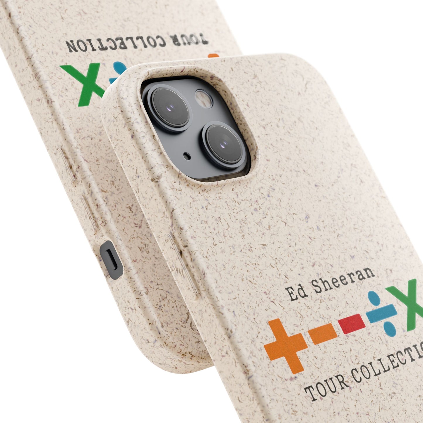 Biodegradable Cases for iPhone 12 to 16 Pro Max Showcasing – Ed Sheeran Edition
