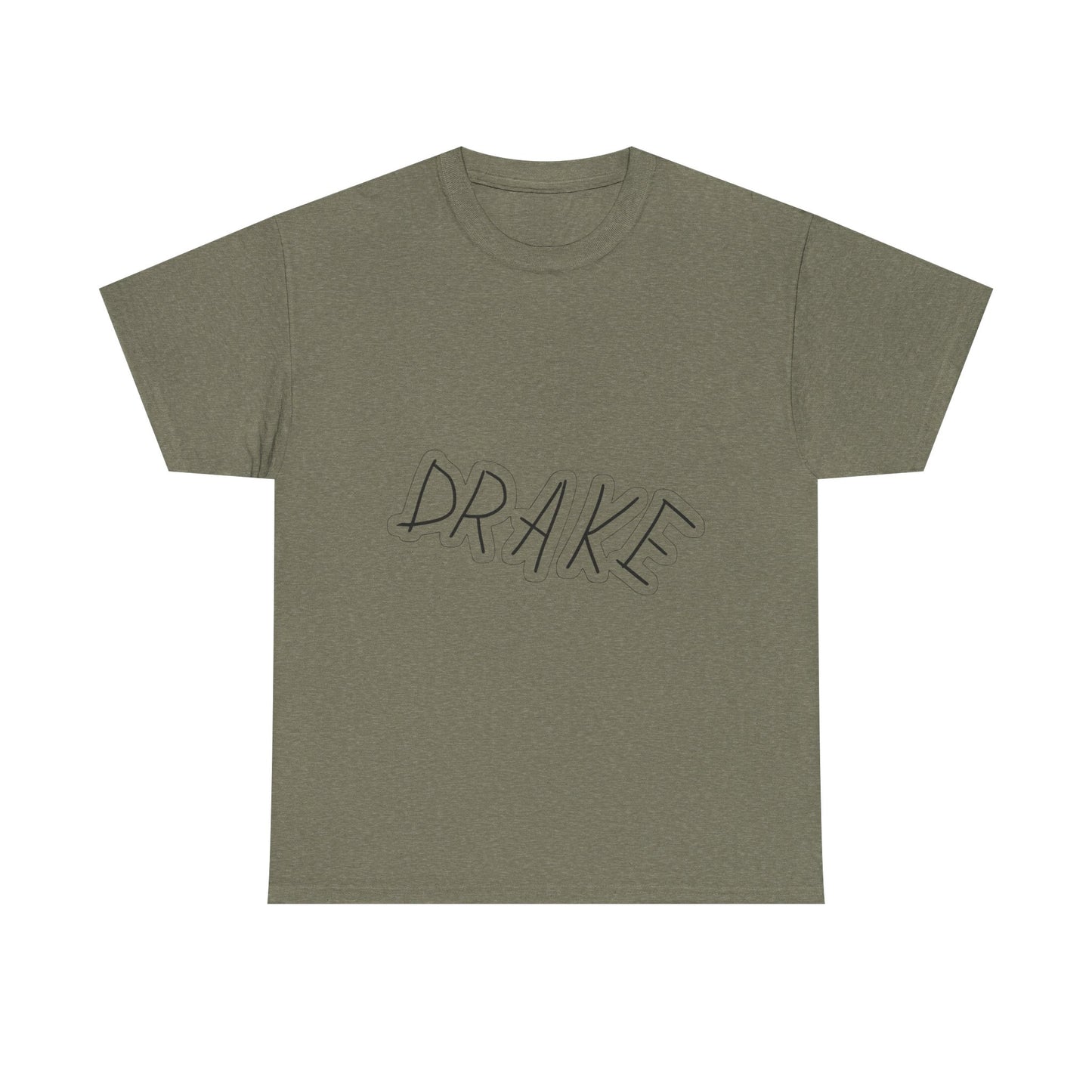 Dra-ke Graffiti Script Heavy Cotton Tee