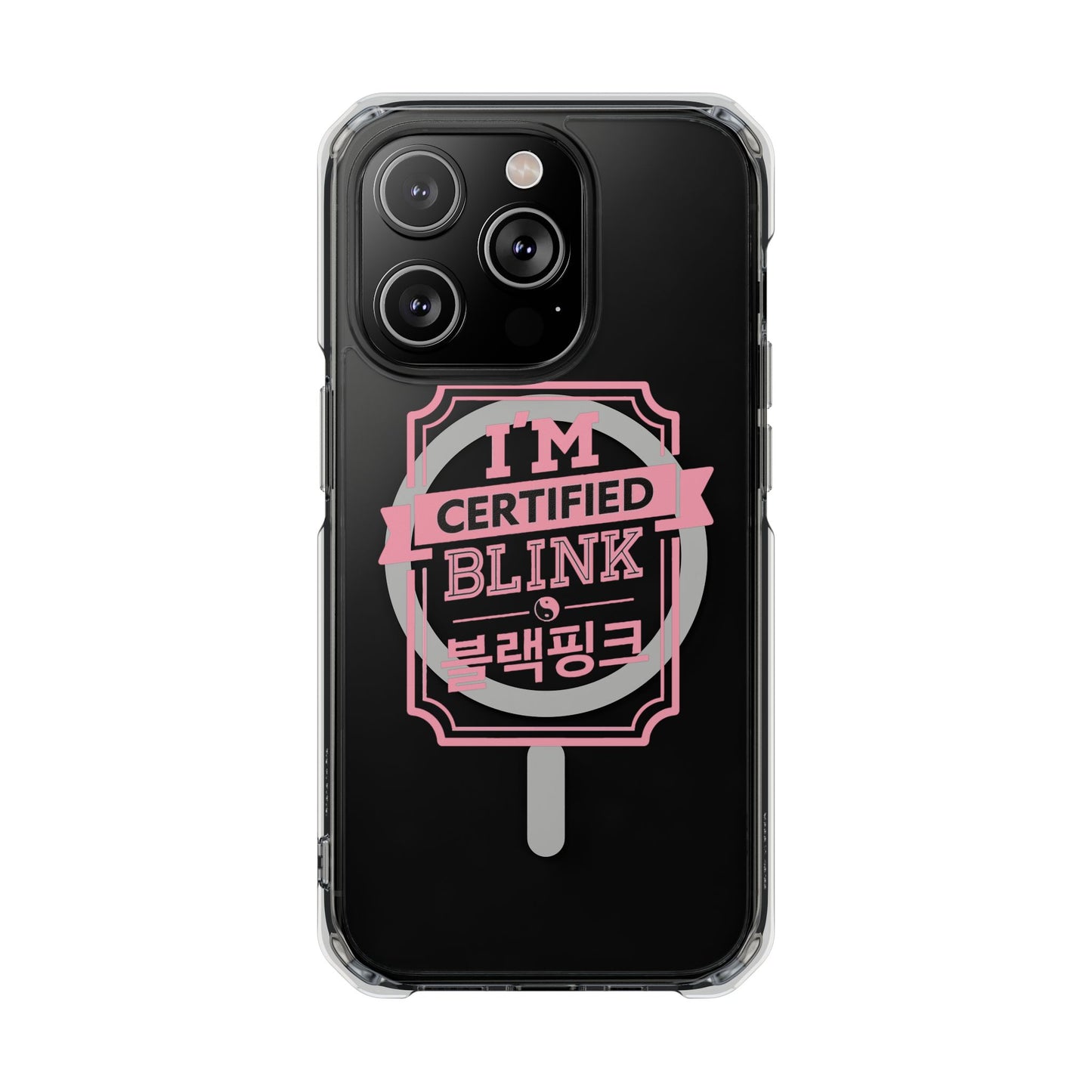 Certified BLINK Badge - Magnetic Clear Impact Case