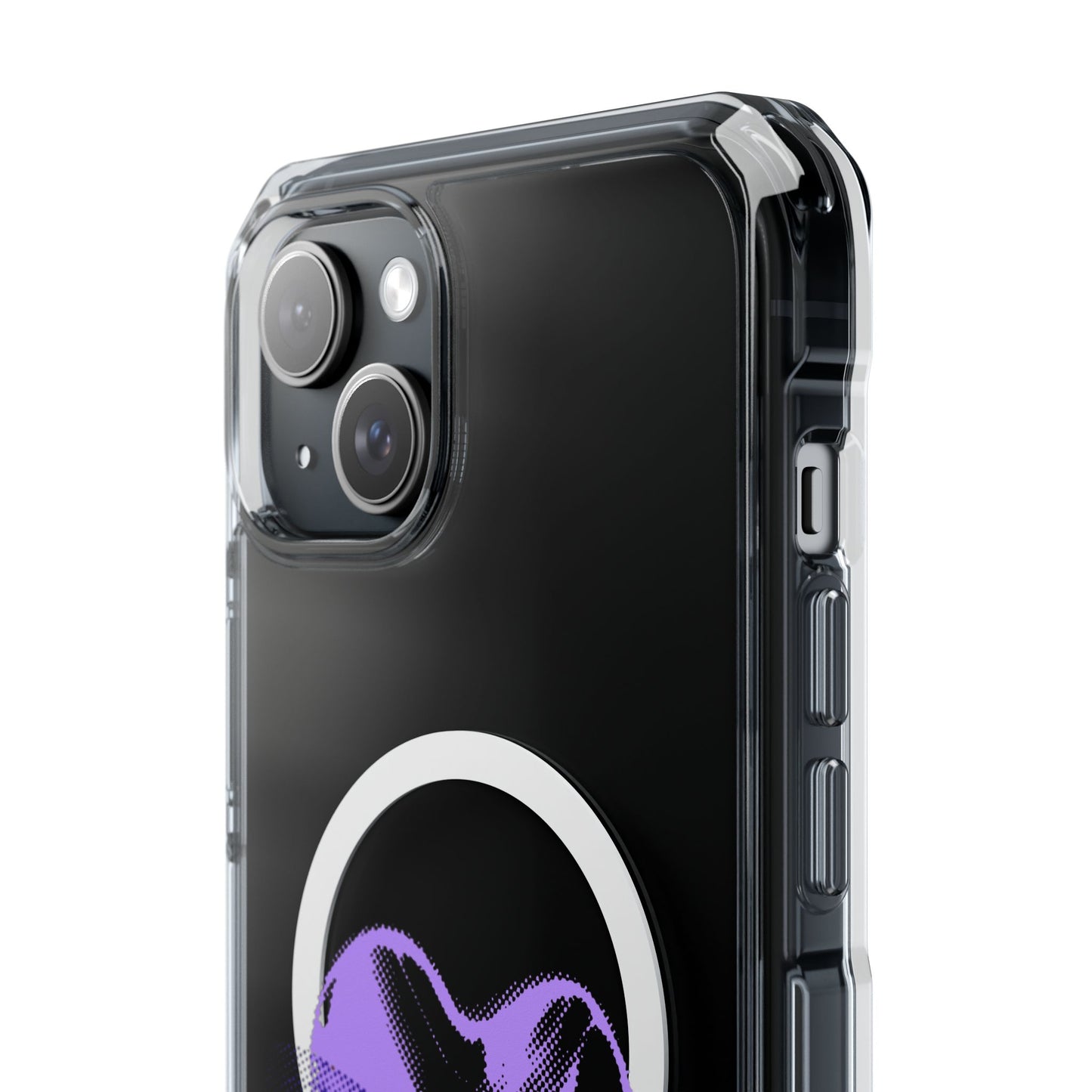 Heart Balloon OR Pop Art Magnetic Clear Impact Case