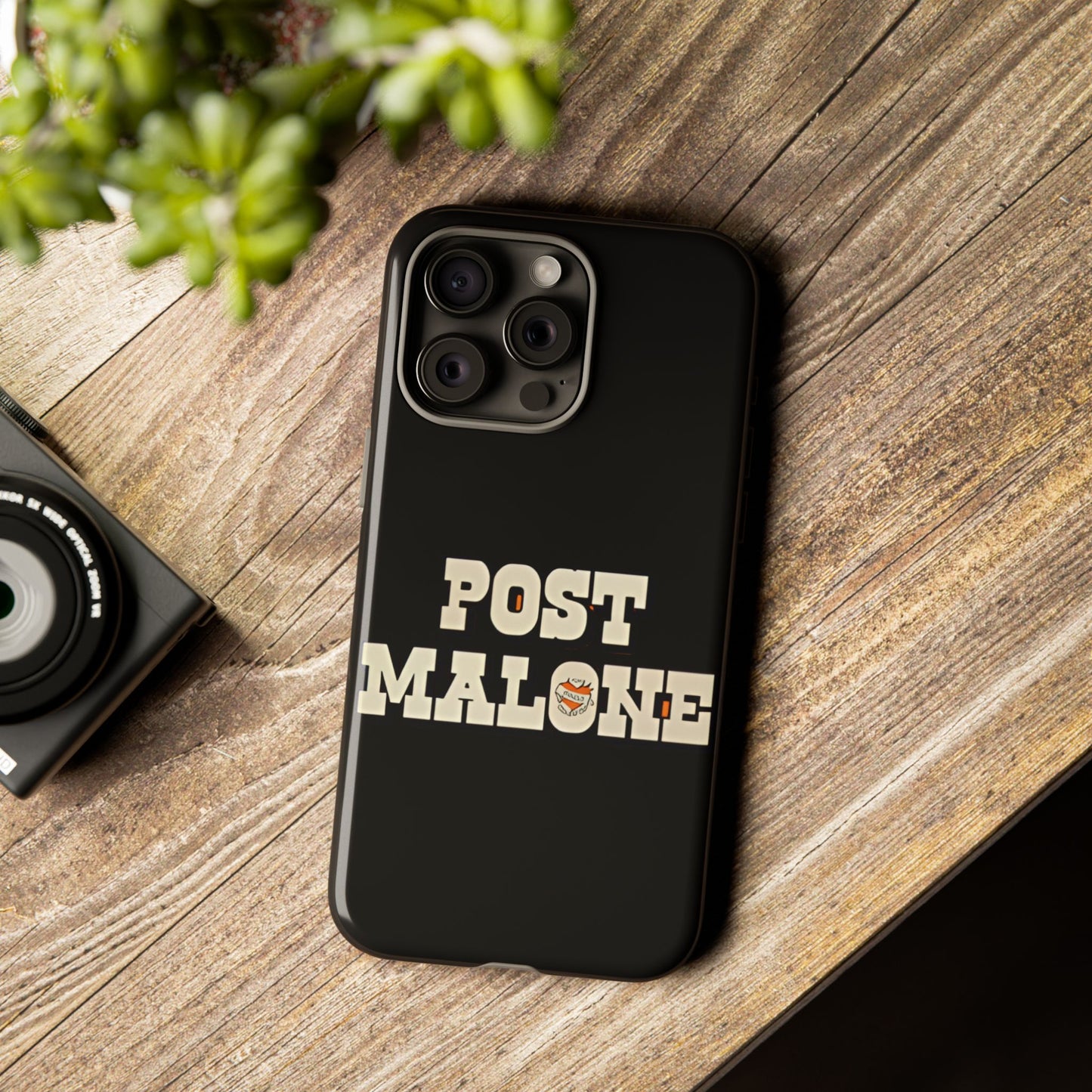 Tough iPhone Case (12–16 Pro Max) – Post Malone Bold Design