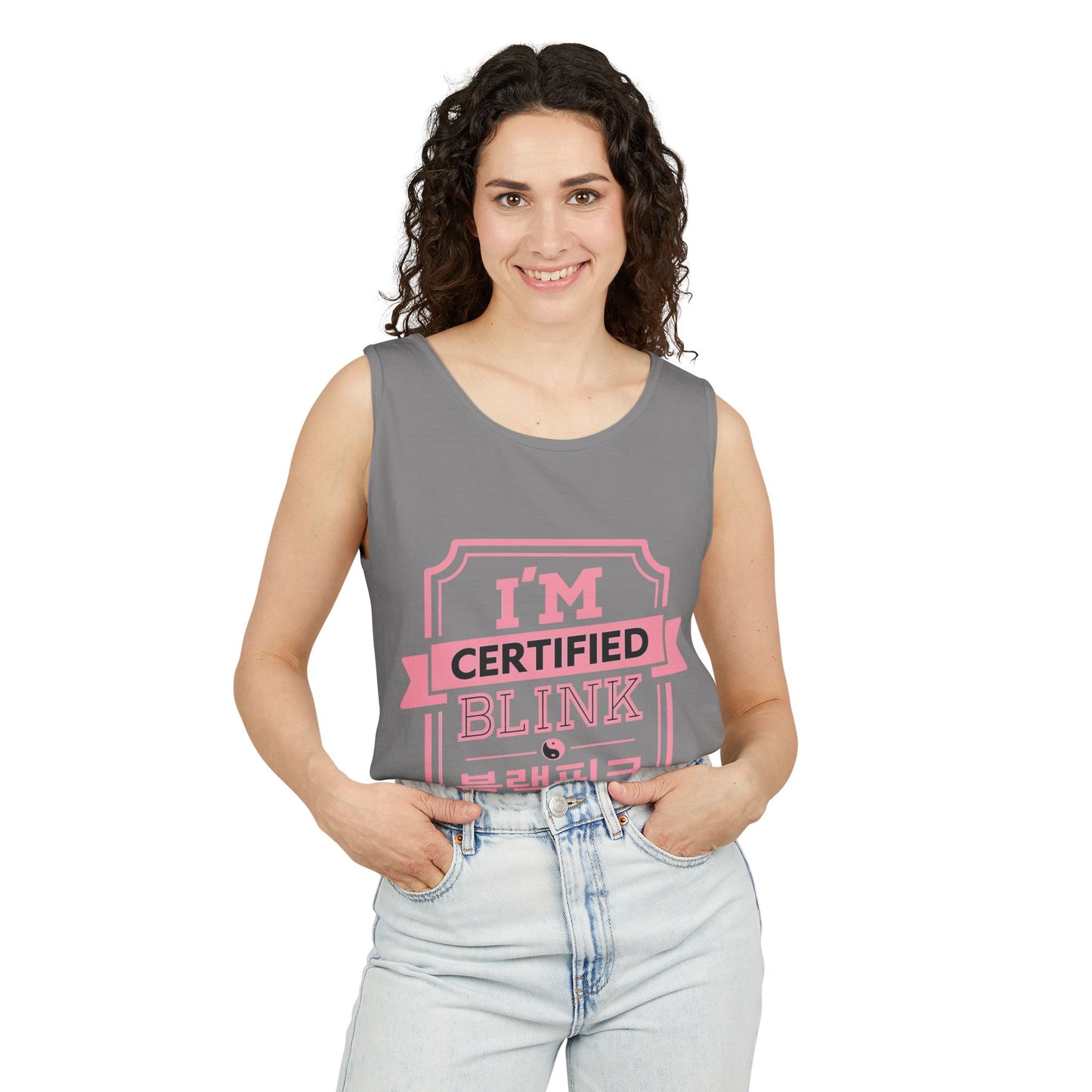 Certified BLINK Badge – Dyed Tank Top