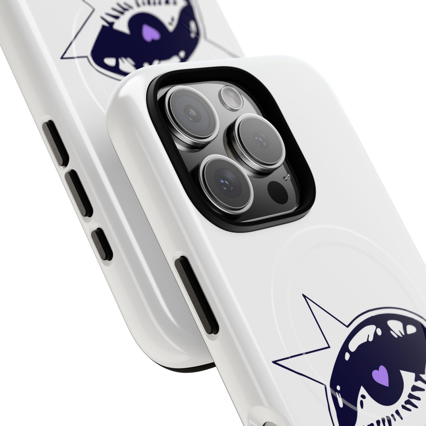 Purple Starry Eye Tough Magnetic phone case