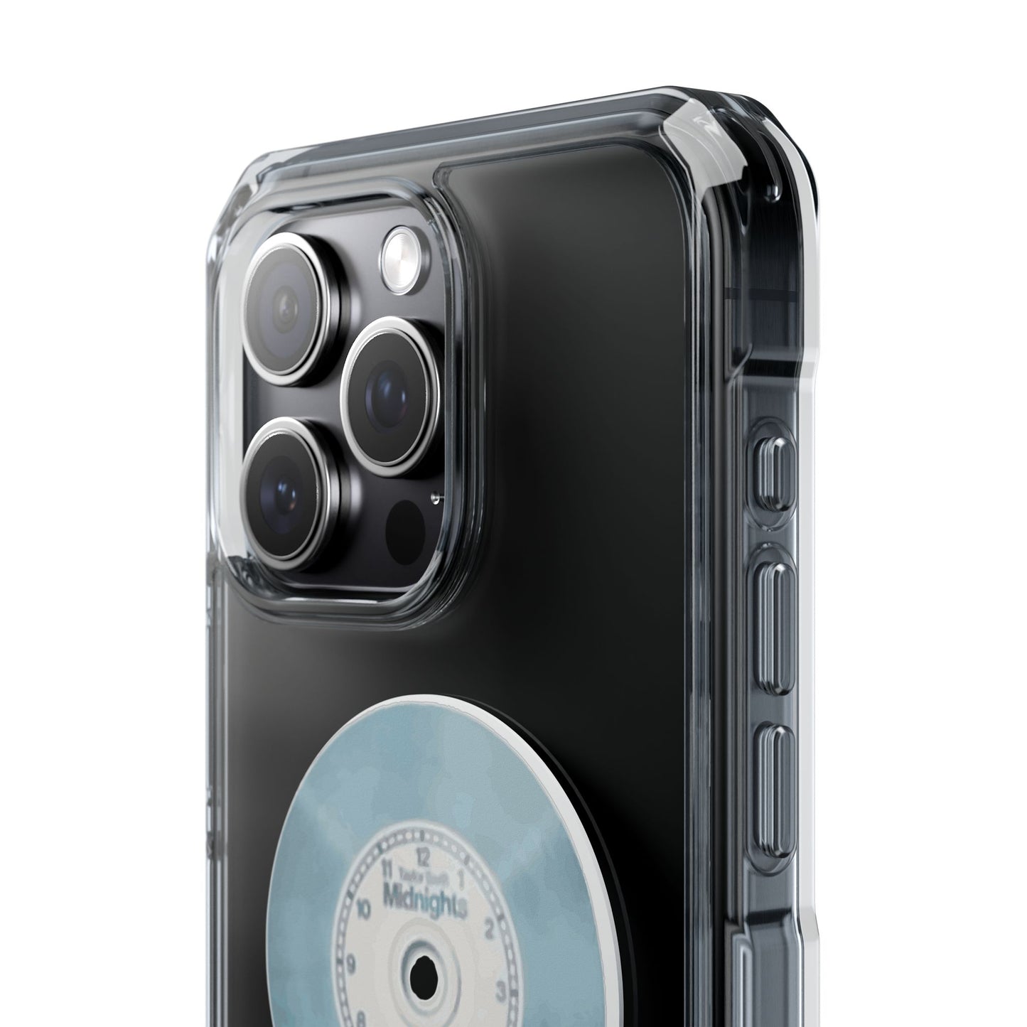 Midnight Vinyl Vibes Magnetic clear Impact Case