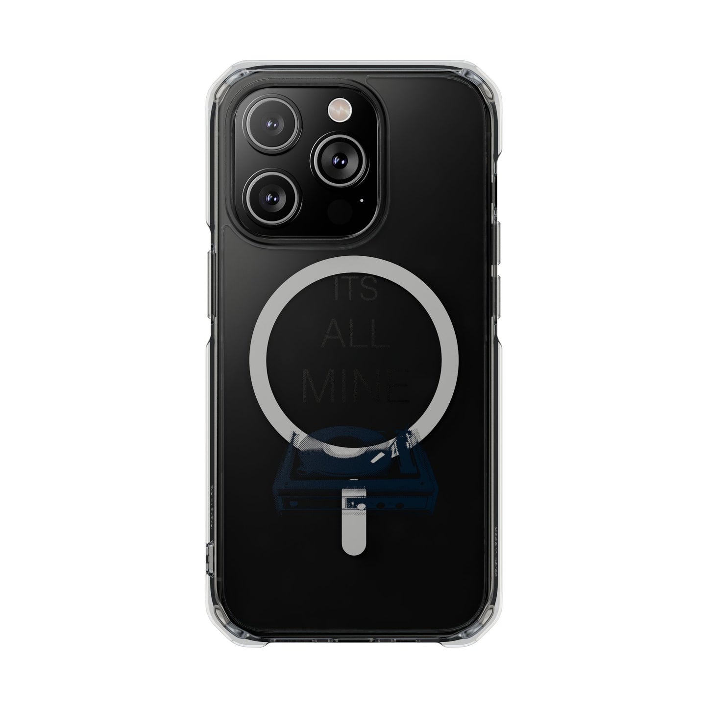 Spin It Retro Magnetic clear Impact Case