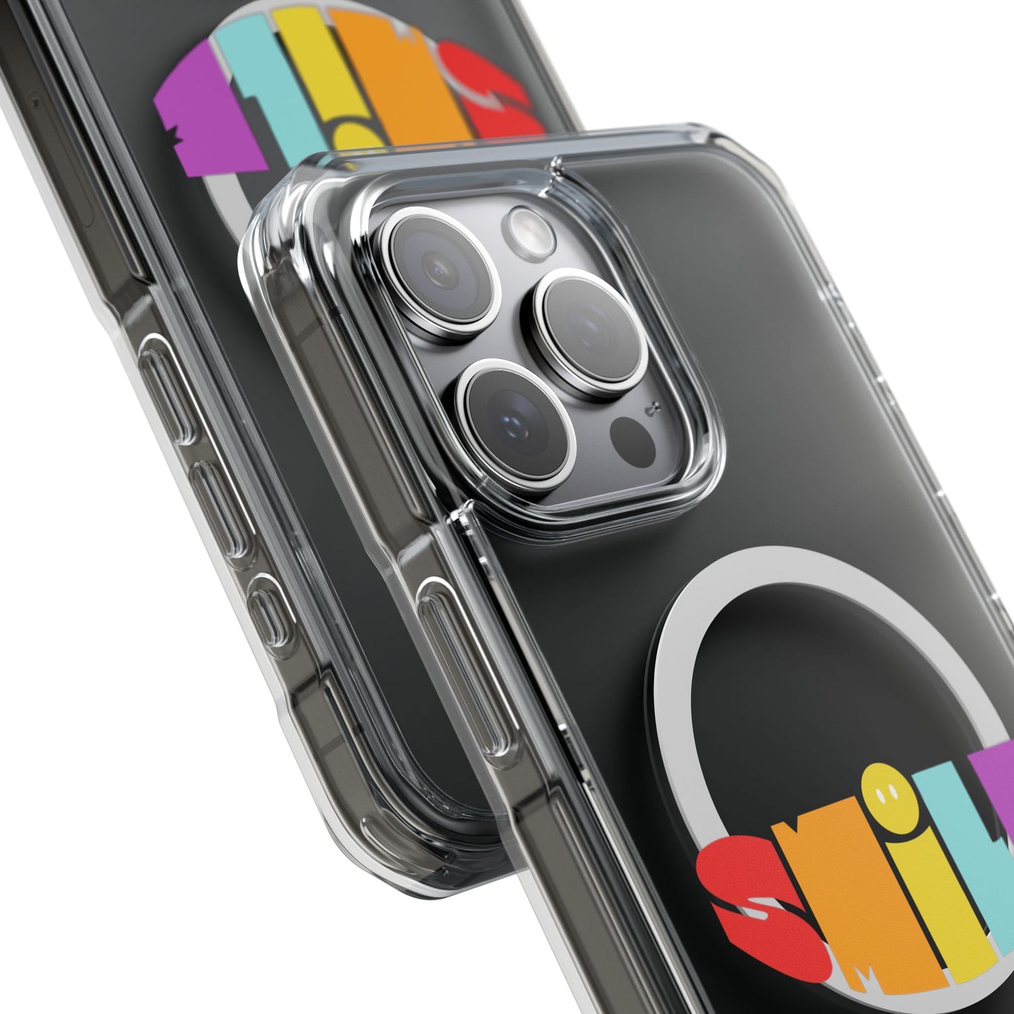 Sunshine Smile Magnetic Clear Impact cases