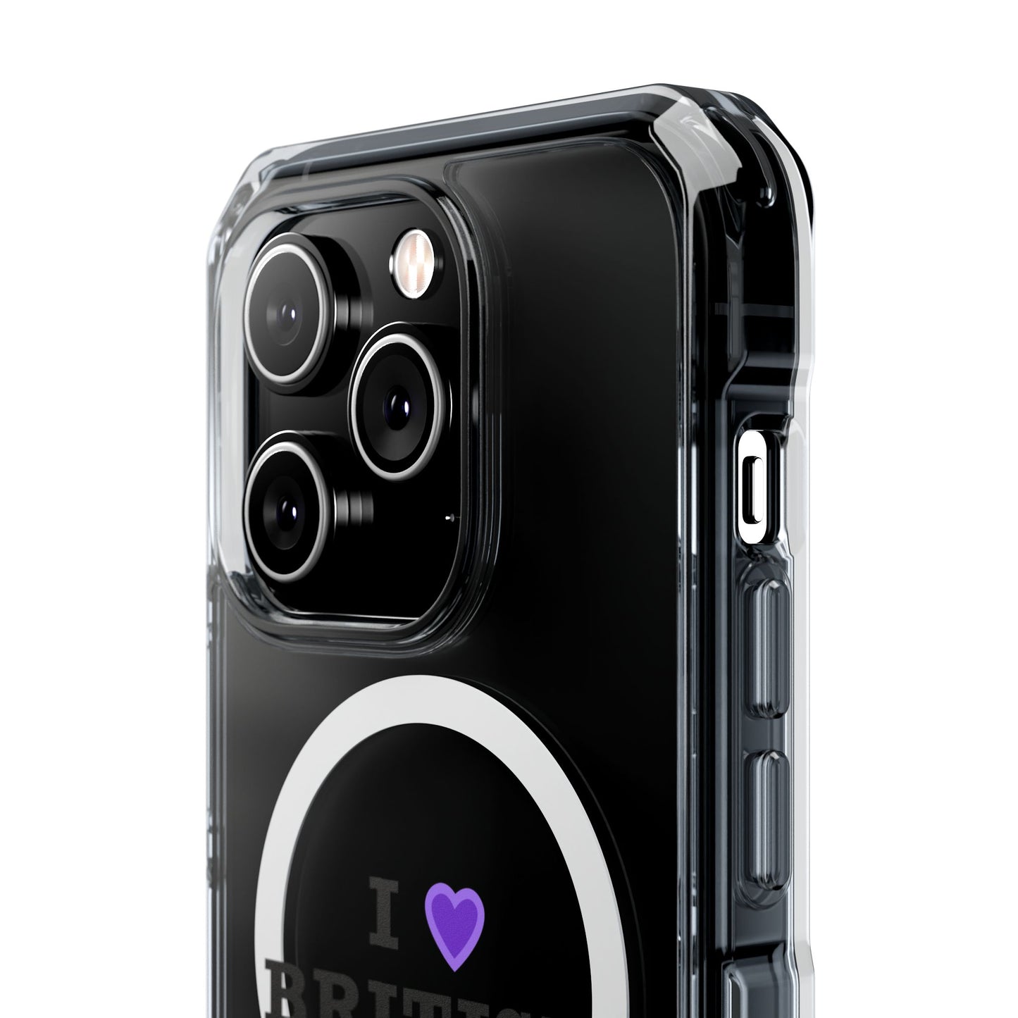 I Love British Accents Magnetic Clear Impact Case