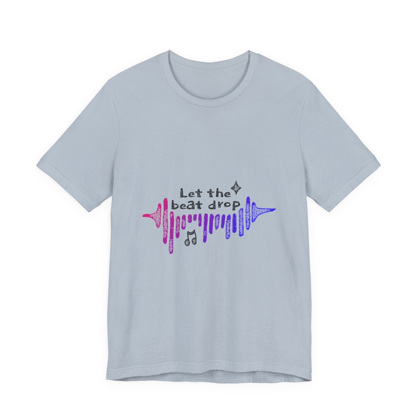 Bold Beats Visualizer Unisex Jersey short sleeve tee